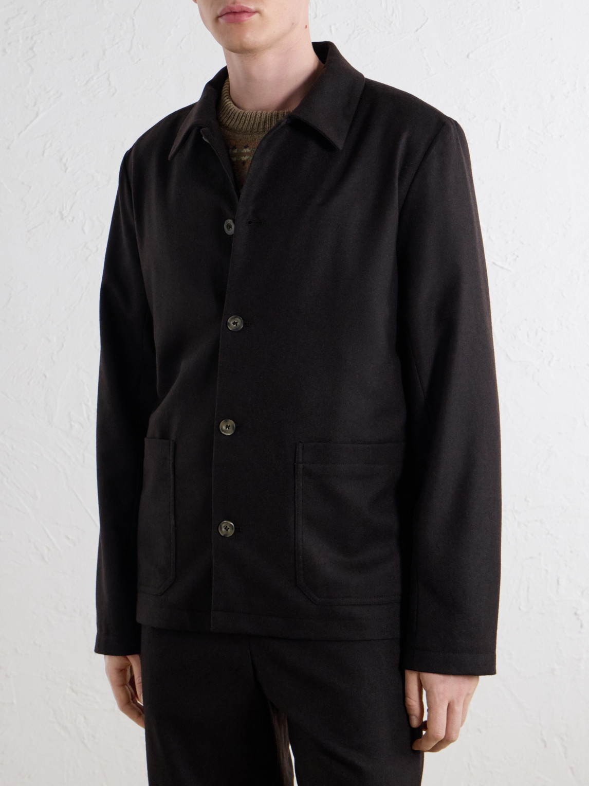 A.P.C. - Brest Wool-Blend Twill Blouson Jacket