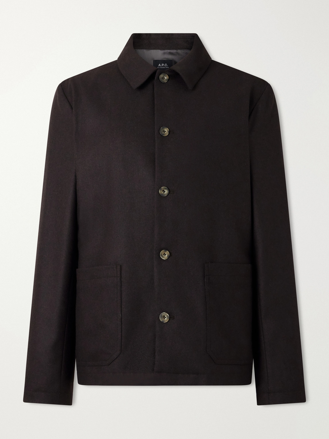 A.P.C. - Brest Wool-Blend Twill Blouson Jacket