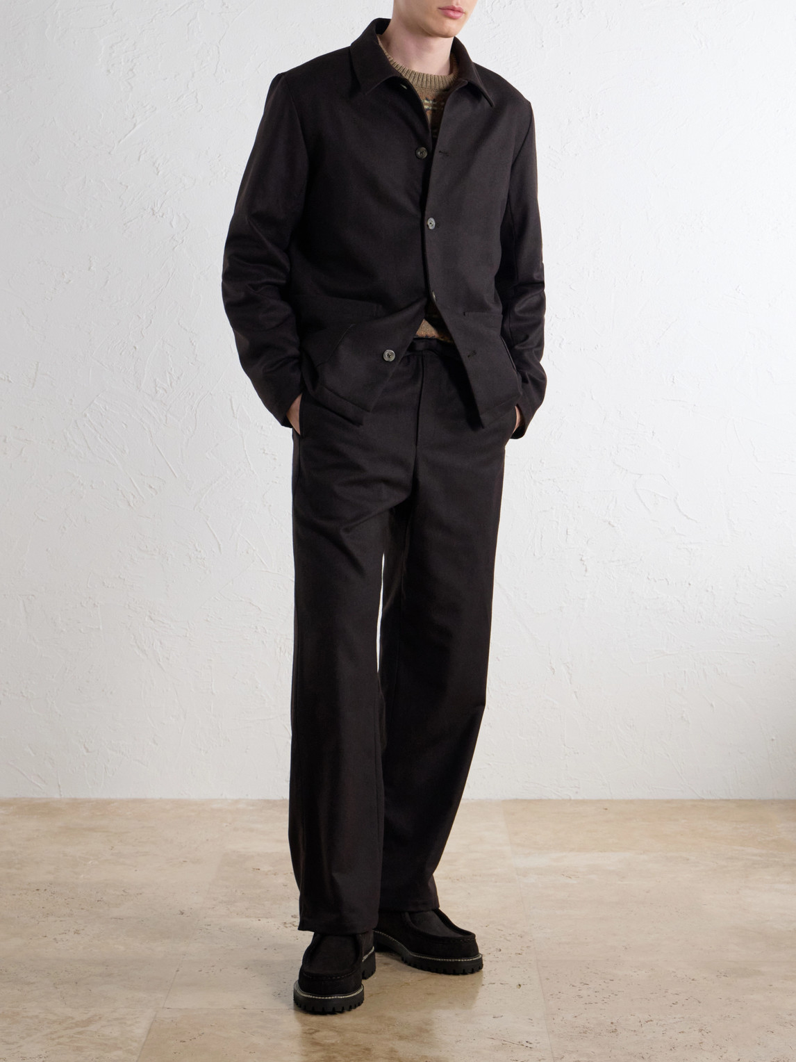 A.P.C. - Brest Wool-Blend Twill Blouson Jacket