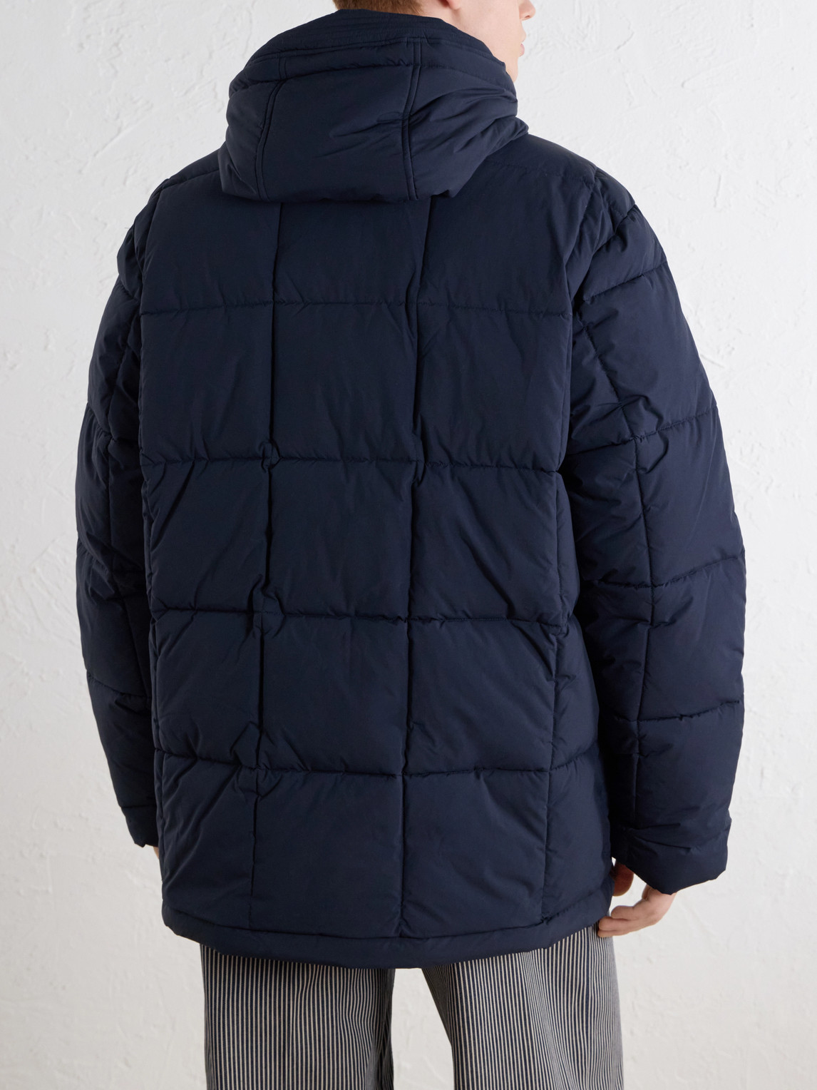 A.P.C. - Joshua Hooded Quilted Shell Down Jacket