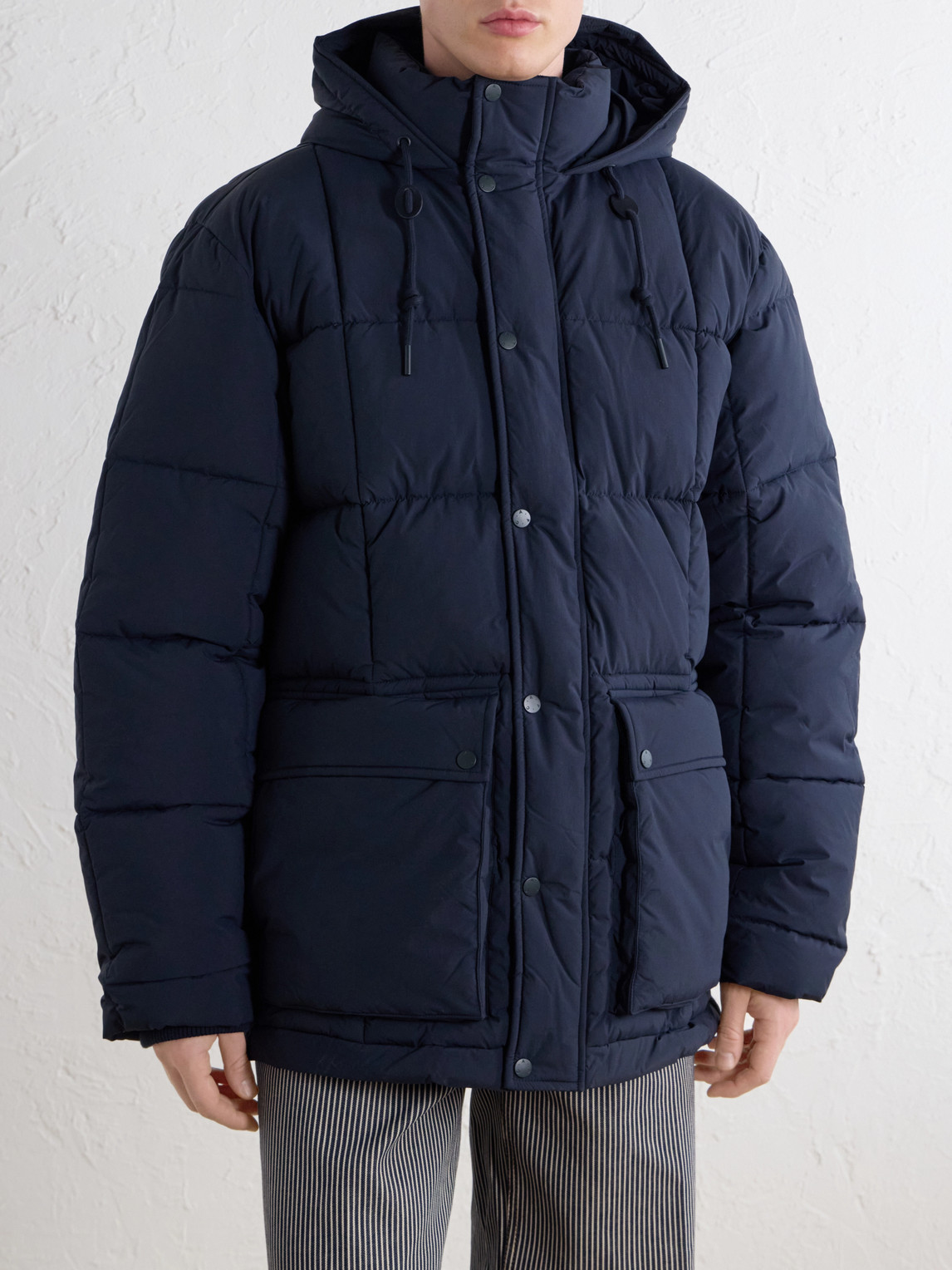 A.P.C. - Joshua Hooded Quilted Shell Down Jacket