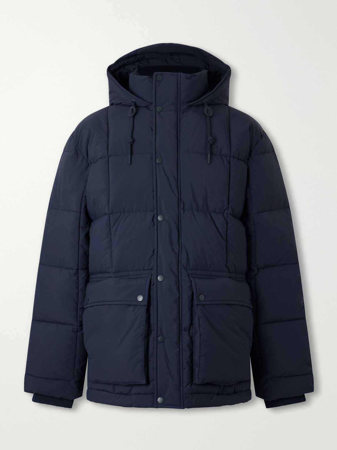A.P.C. - Joshua Hooded Quilted Shell Down Jacket