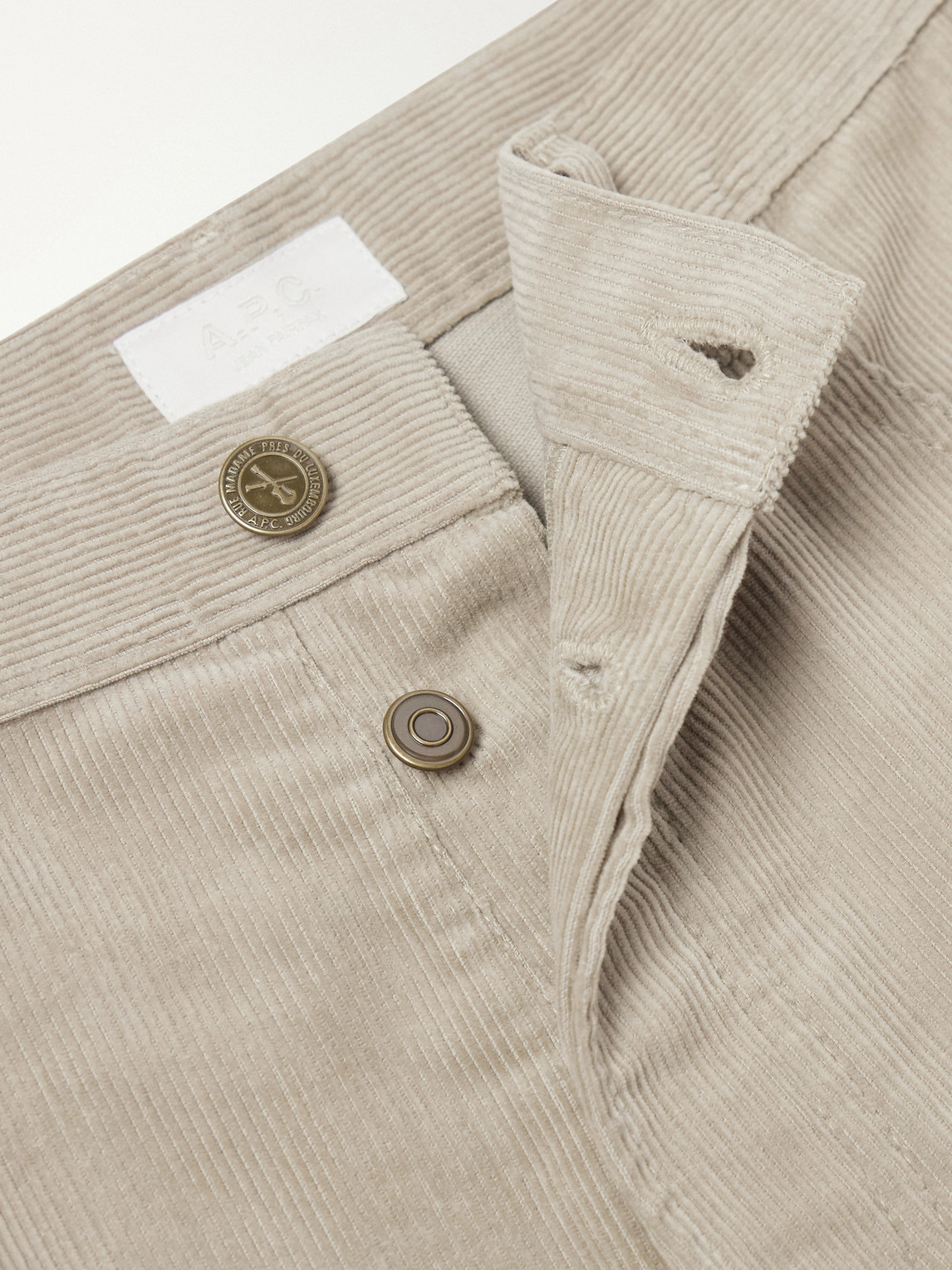 A.P.C. - Fairfax Straight-Leg Corduroy Jeans