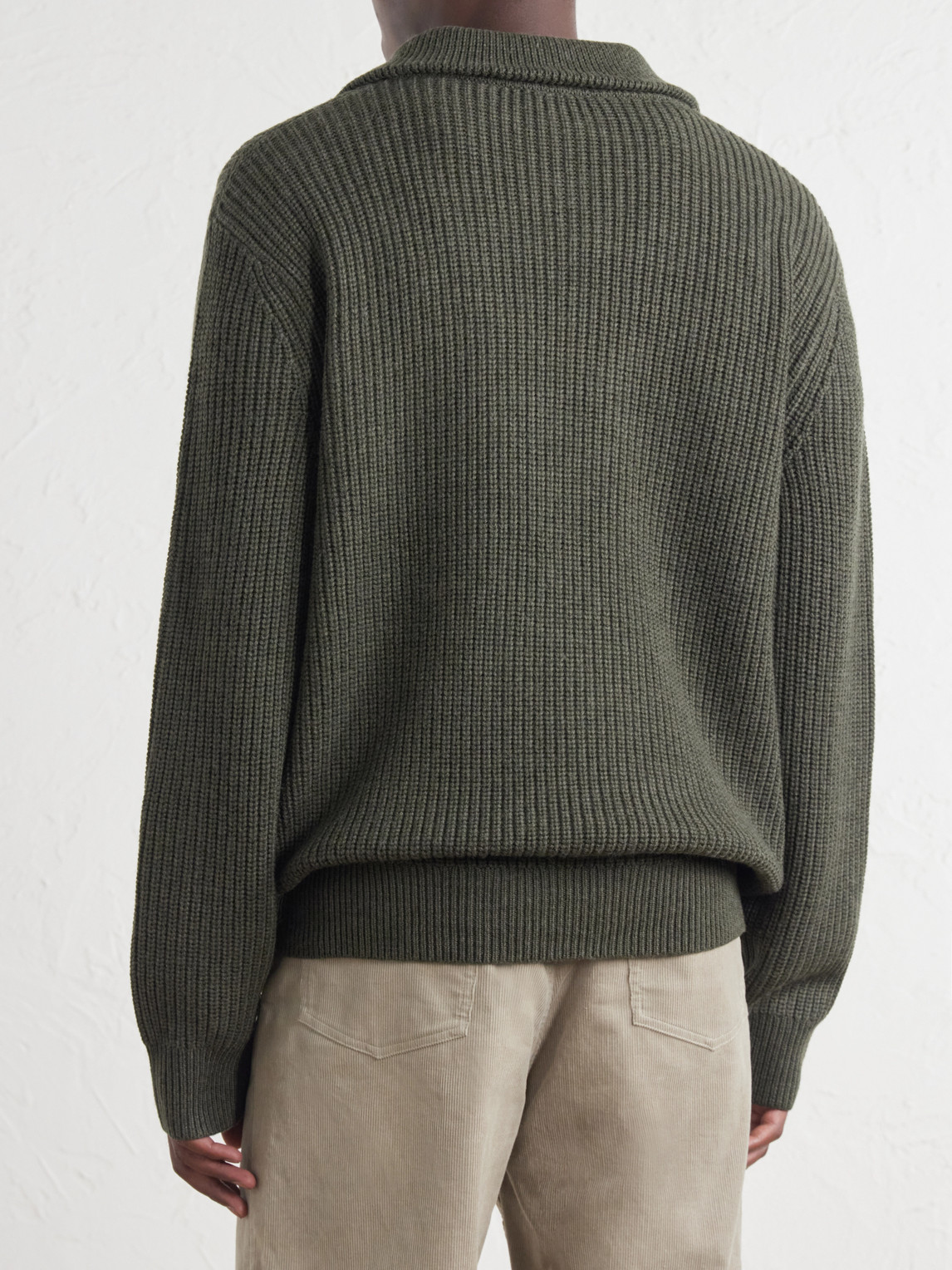 A.P.C. - Virgin Wool Half-Zip Sweater