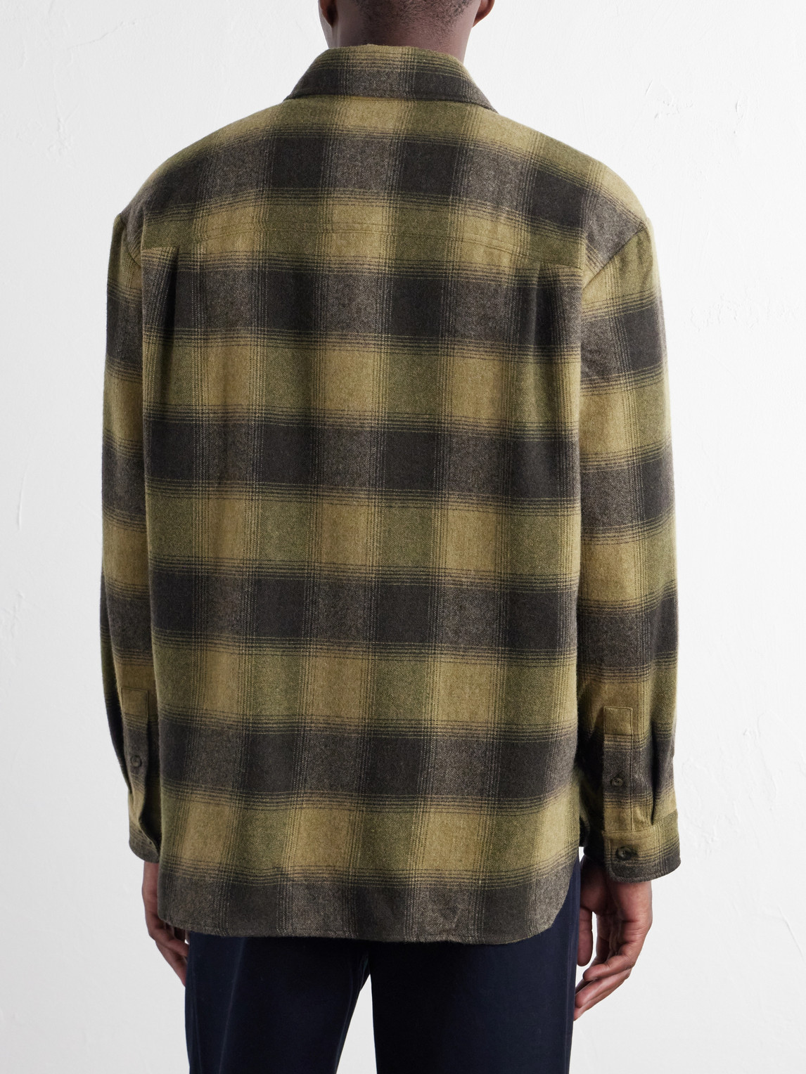 A.P.C. - Malaury Checked Wool-Blend Flannel Shirt