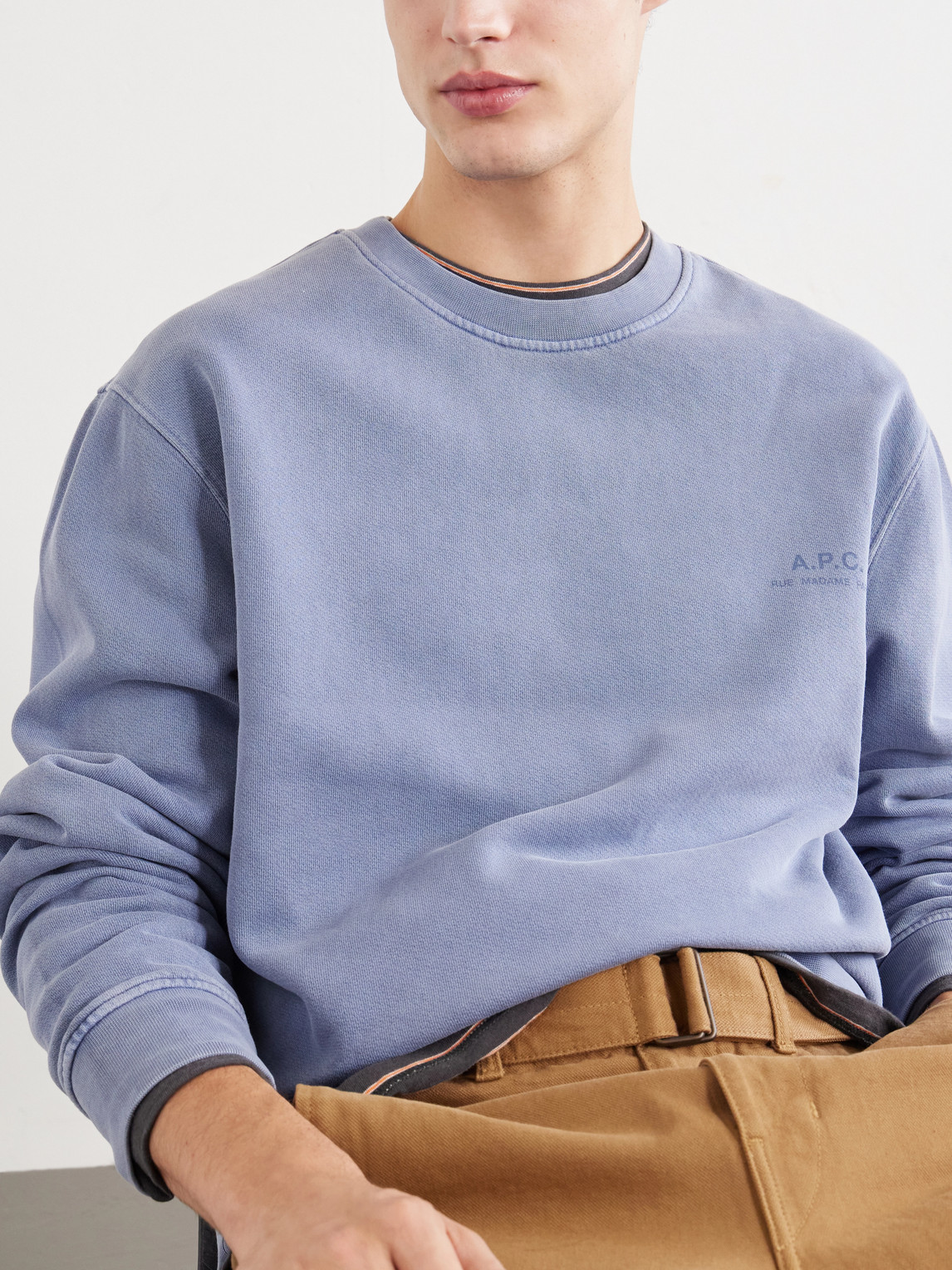 A.P.C. - Fernando Logo-Print Cotton-Jersey Sweatshirt