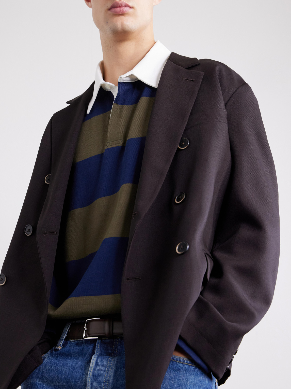 A.P.C. - Isaac Logo-Embroidered Striped Cotton Polo Shirt