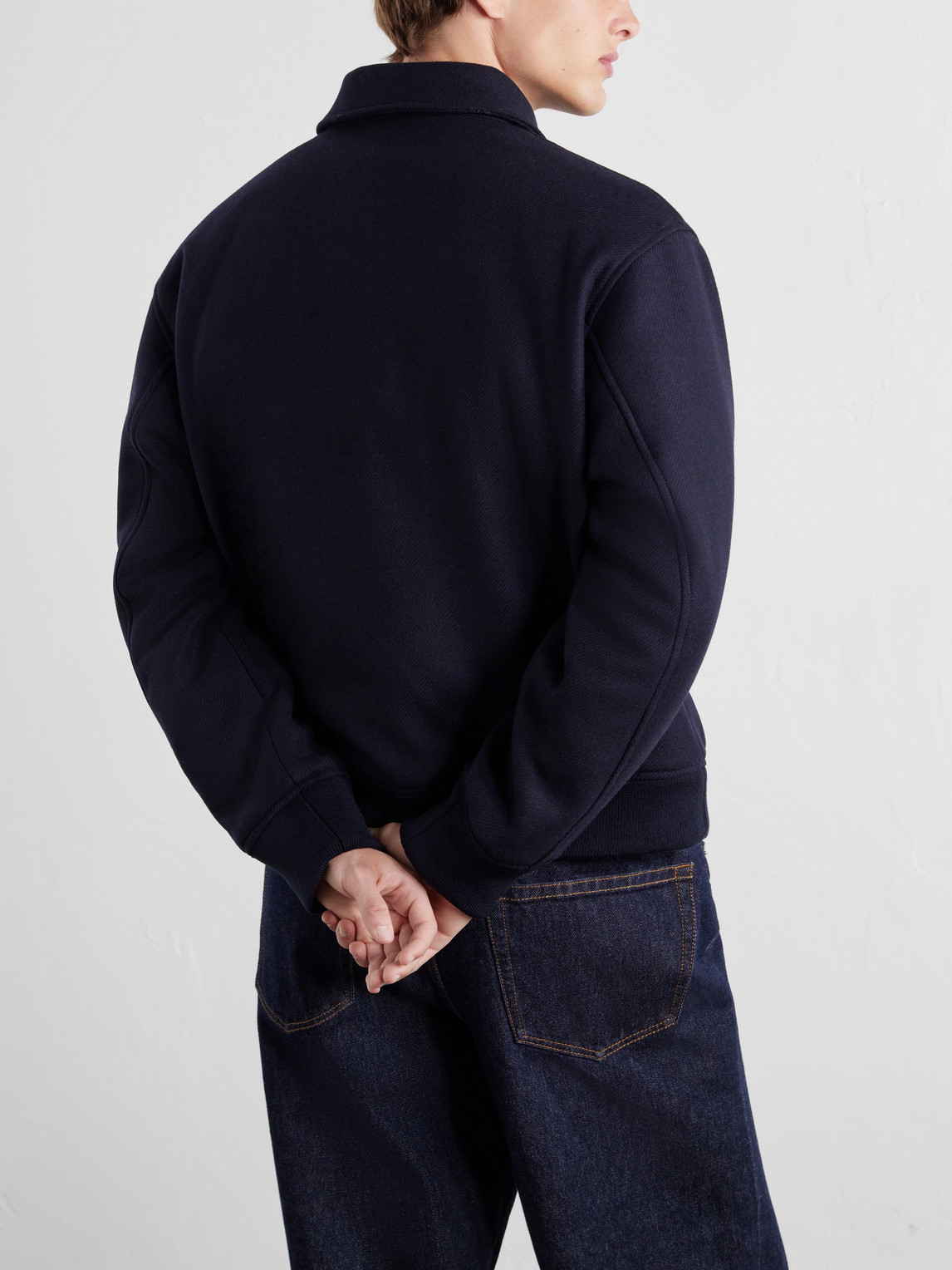 A.P.C. - Charlie Wool-Blend Twill Blouson Jacket