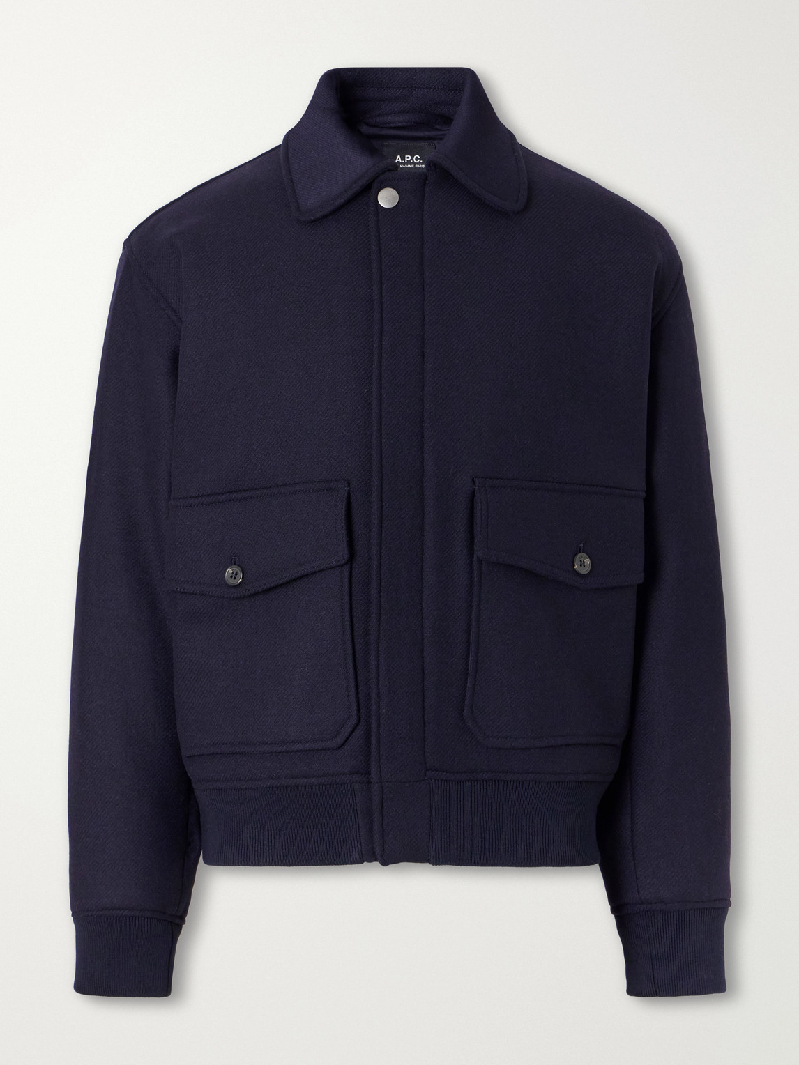 A.P.C. - Charlie Wool-Blend Twill Blouson Jacket
