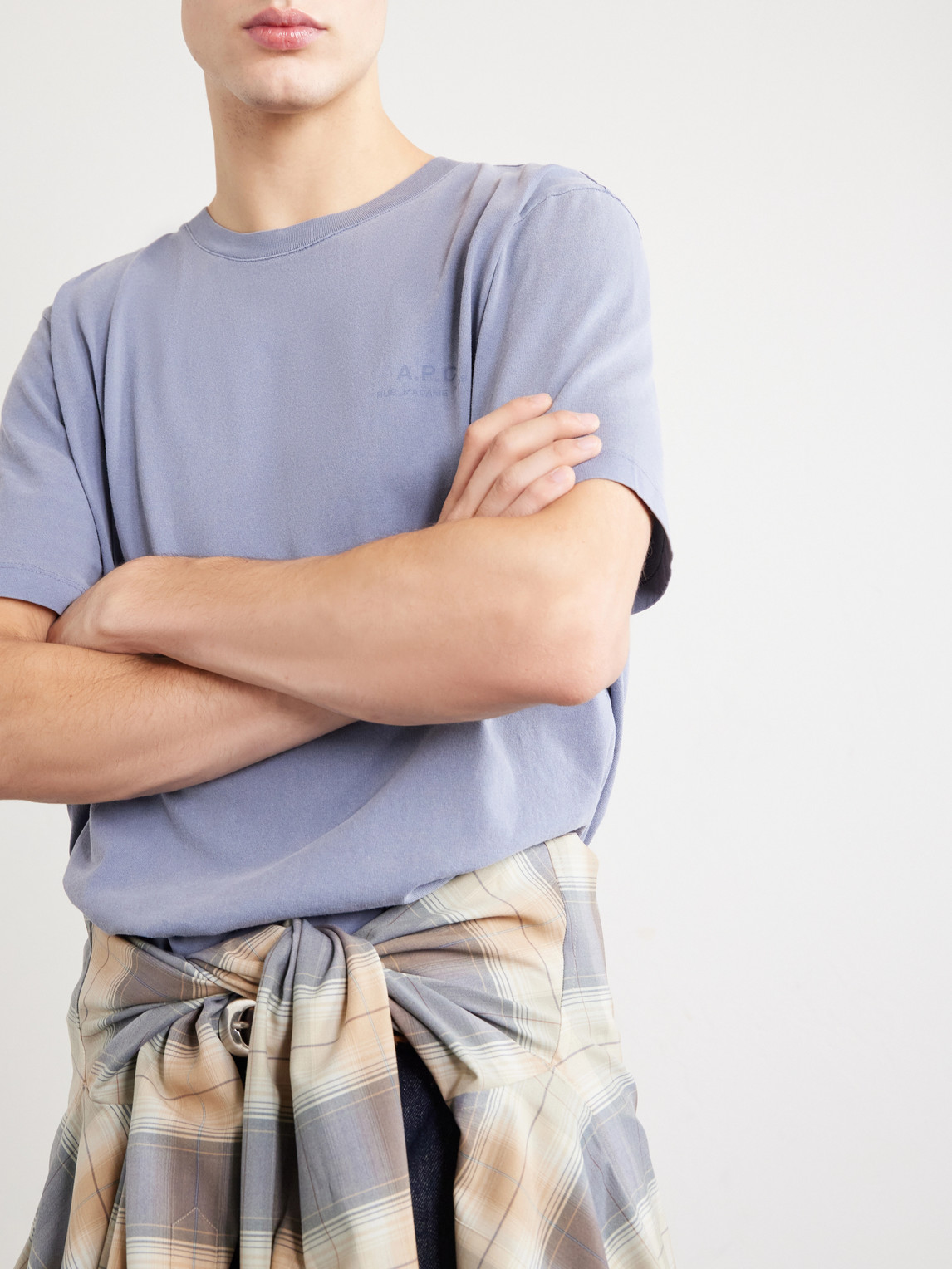 A.P.C. - Gabby Logo-Print Cotton Jersey T-Shirt