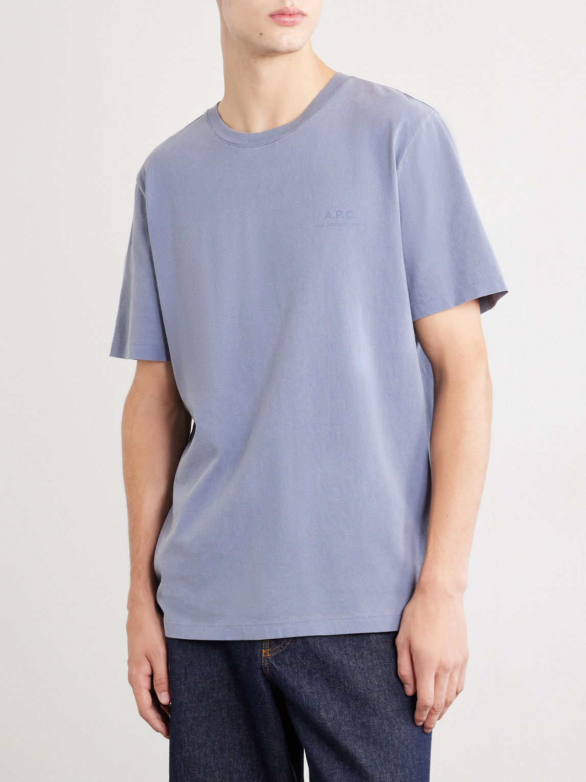 A.P.C. - Gabby Logo-Print Cotton Jersey T-Shirt