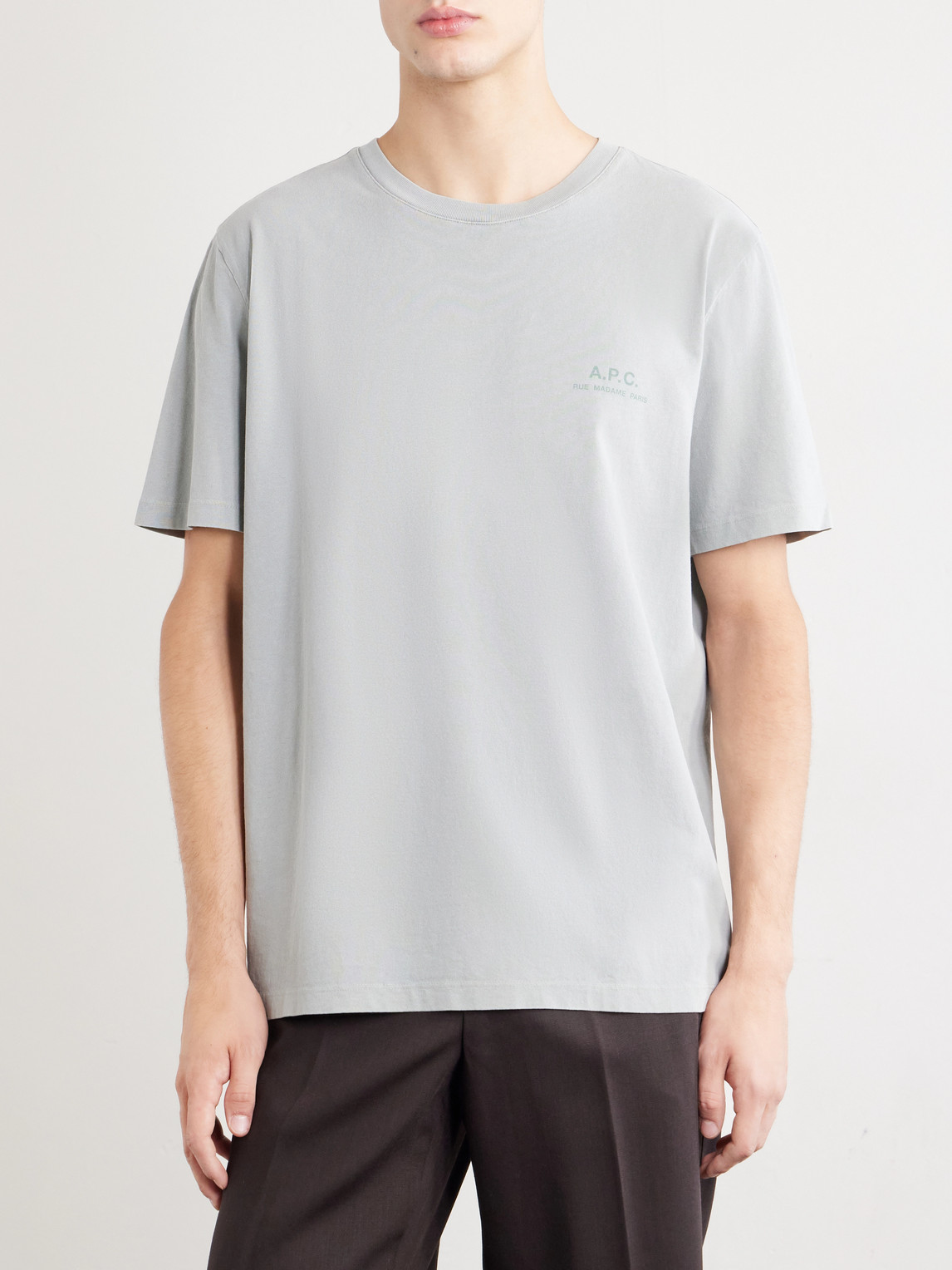 A.P.C. - Gabby Logo-Print Cotton Jersey T-Shirt