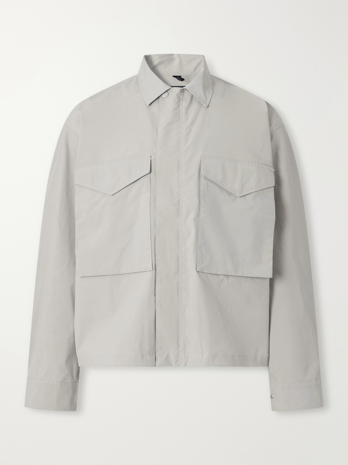 Goldwin Shell Ski Jacket In Gray