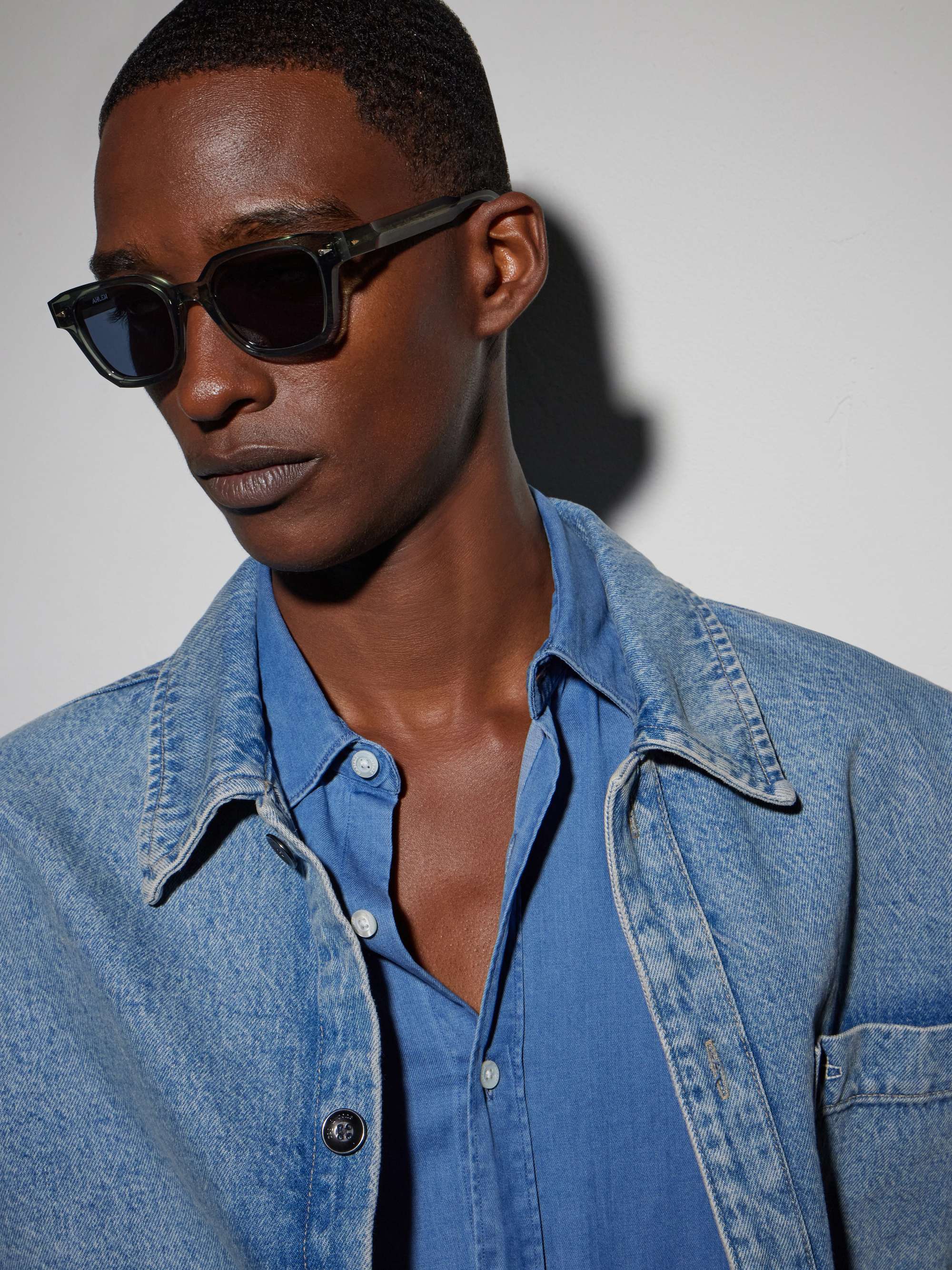 AHLEM Saint Georges D-Frame Tortoiseshell Acetate Sunglasses for