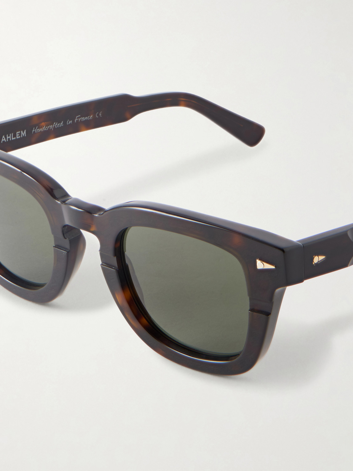  Ahlem - Champ De Mars Square-frame Tortoiseshell Acetate Sunglasses - Men - Brown 