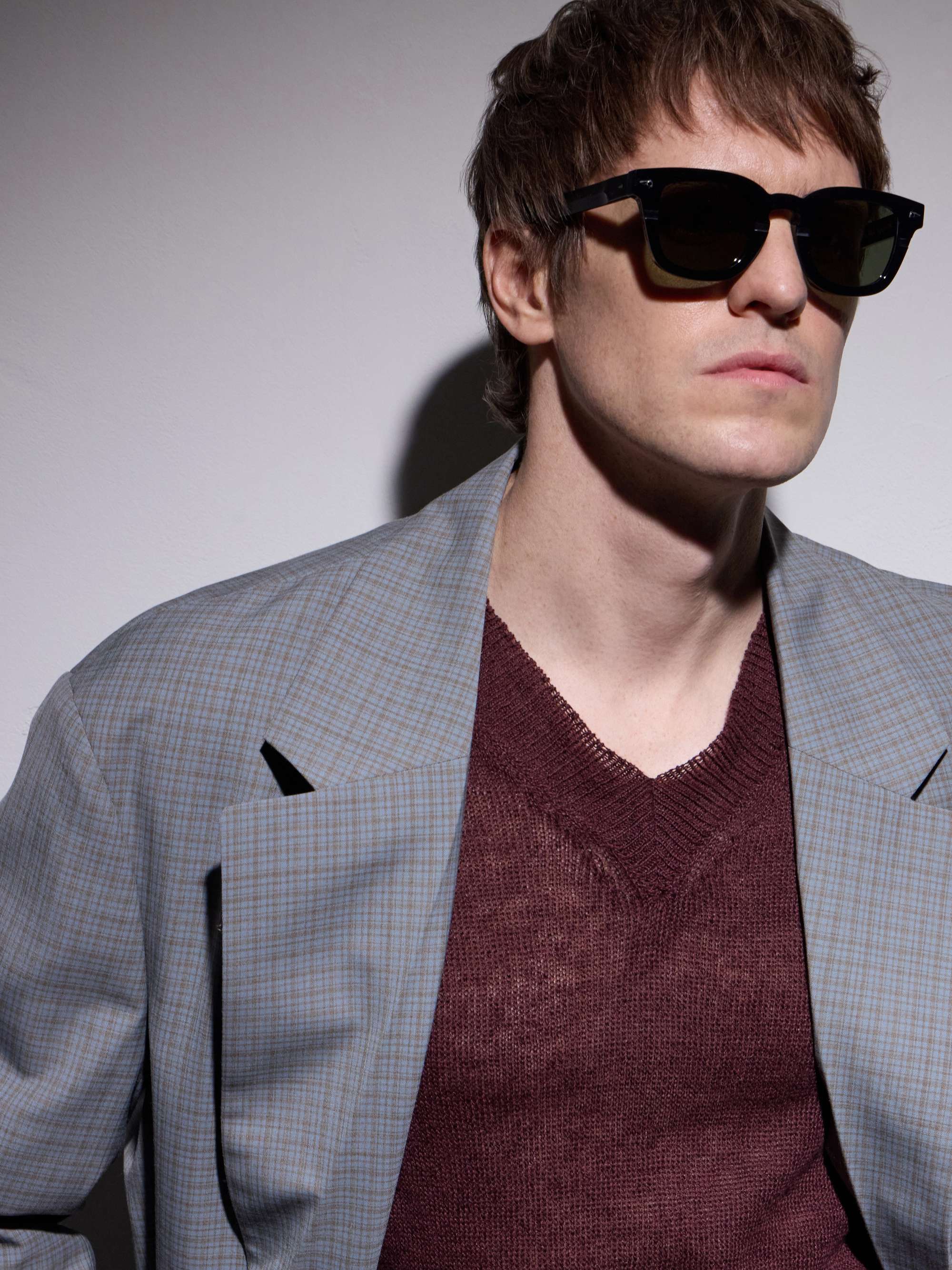 AHLEM Champ De Mars Square-Frame Acetate Sunglasses for Men | MR