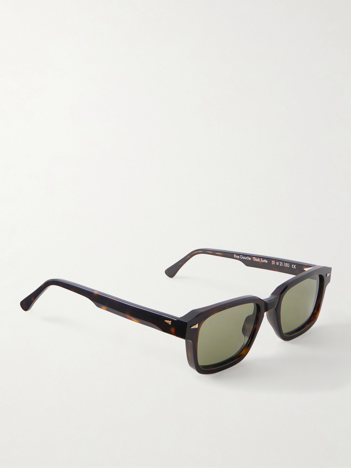  Ahlem - Rive Gauche Square-frame Acetate Sunglasses - Men - Tortoiseshell 