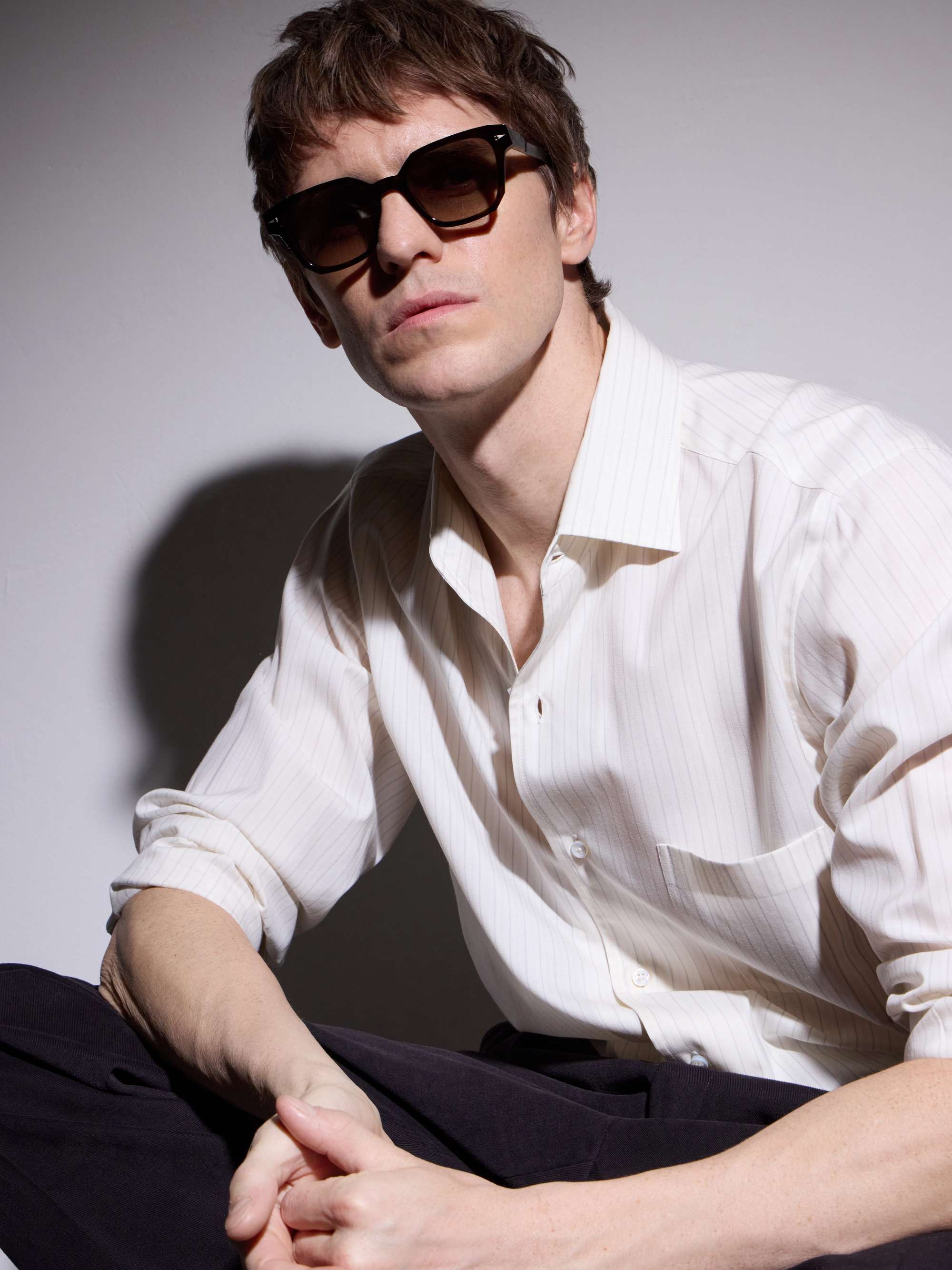 AHLEM Saint Georges D-Frame Tortoiseshell Acetate Sunglasses for
