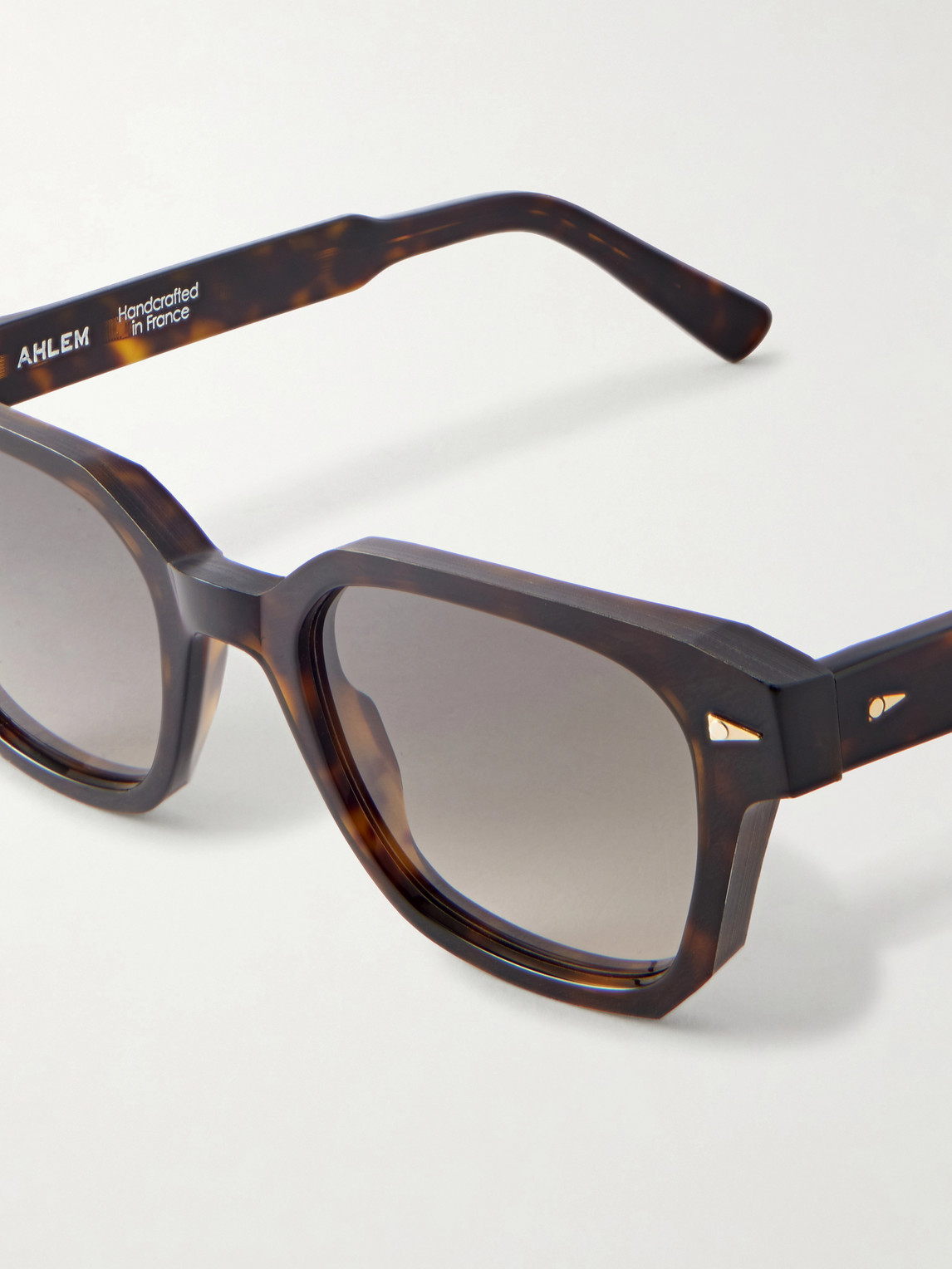  Ahlem - Saint Georges D-frame Tortoiseshell Acetate Sunglasses - Men - Brown 