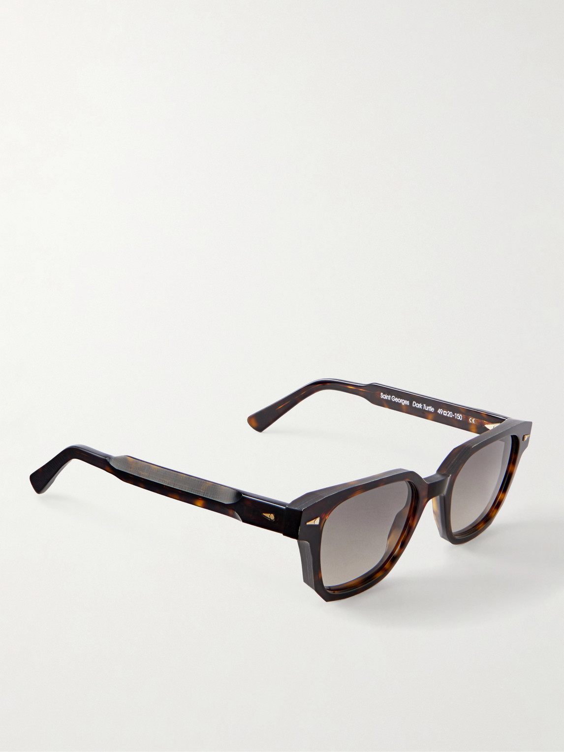  Ahlem - Saint Georges D-frame Tortoiseshell Acetate Sunglasses - Men - Brown 