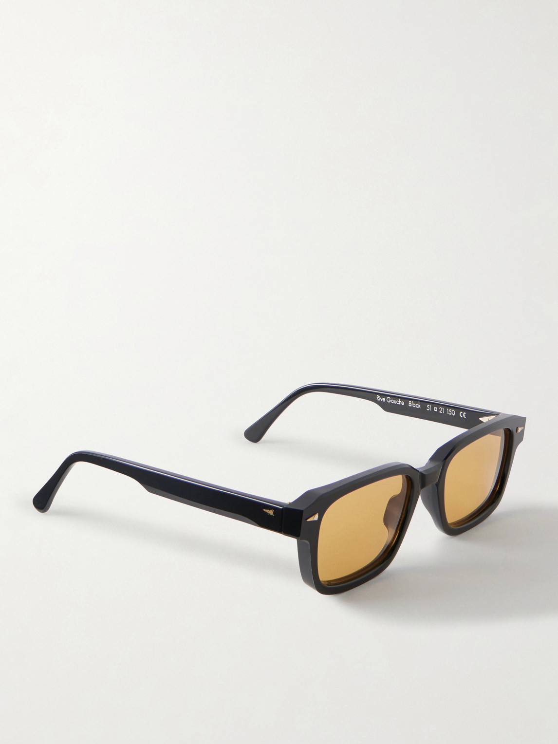  Ahlem - Rive Gauche Square-frame Acetate Sunglasses - Men - Black 