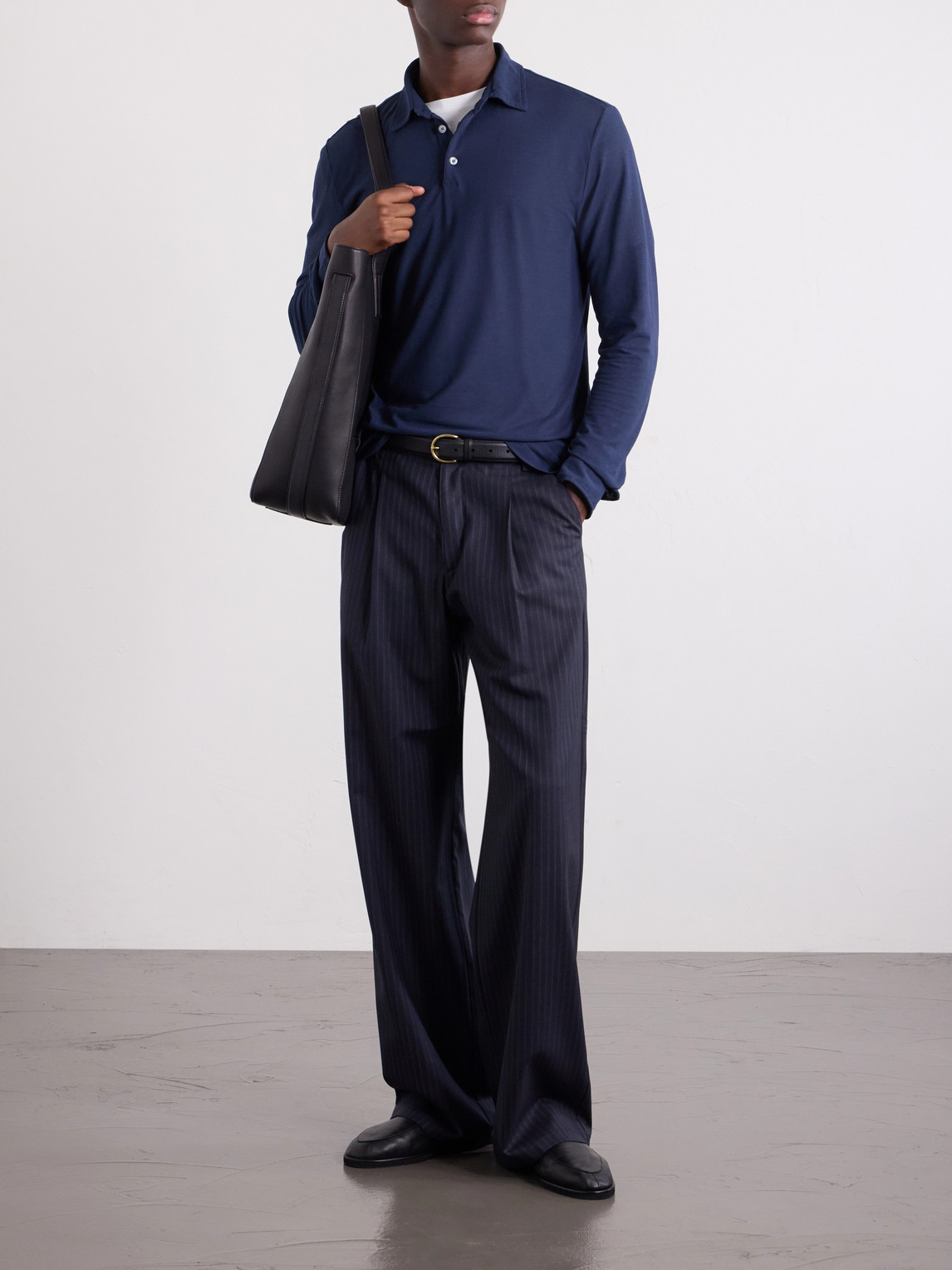 Zanone Slim-Fit Icecotton Piqué Polo Shirt