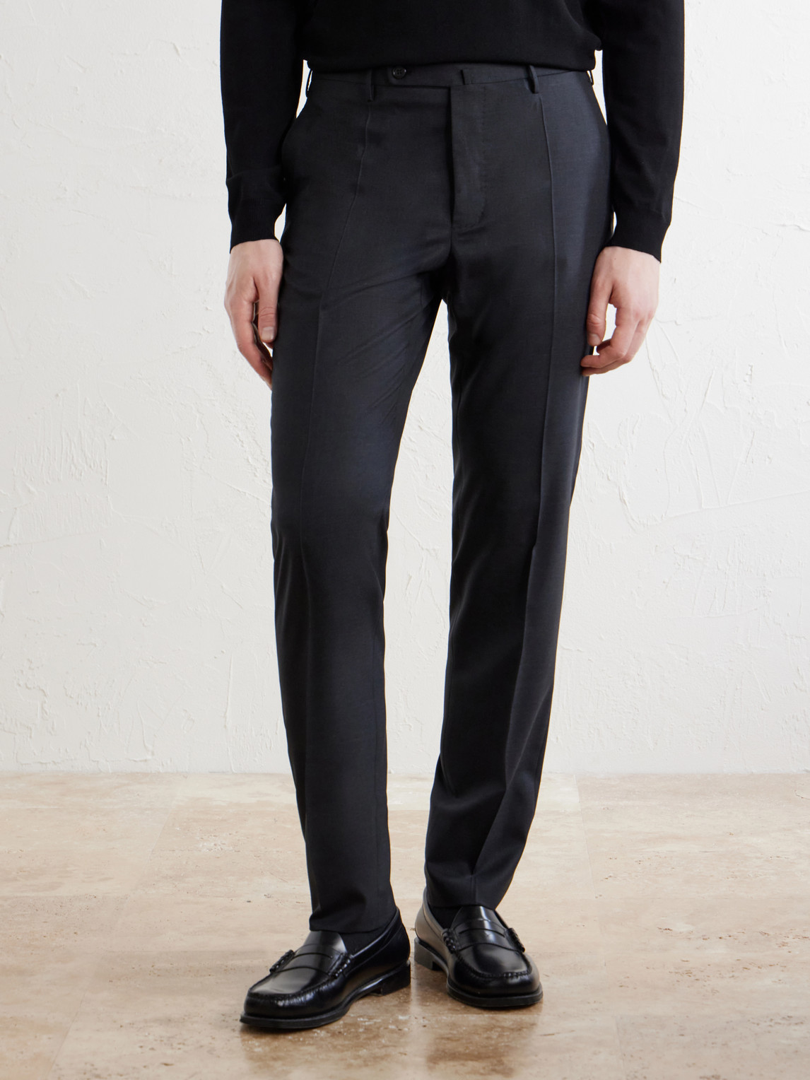 Slowear Straight-Leg Wool Suit Trousers - Men | Thumbnail 3