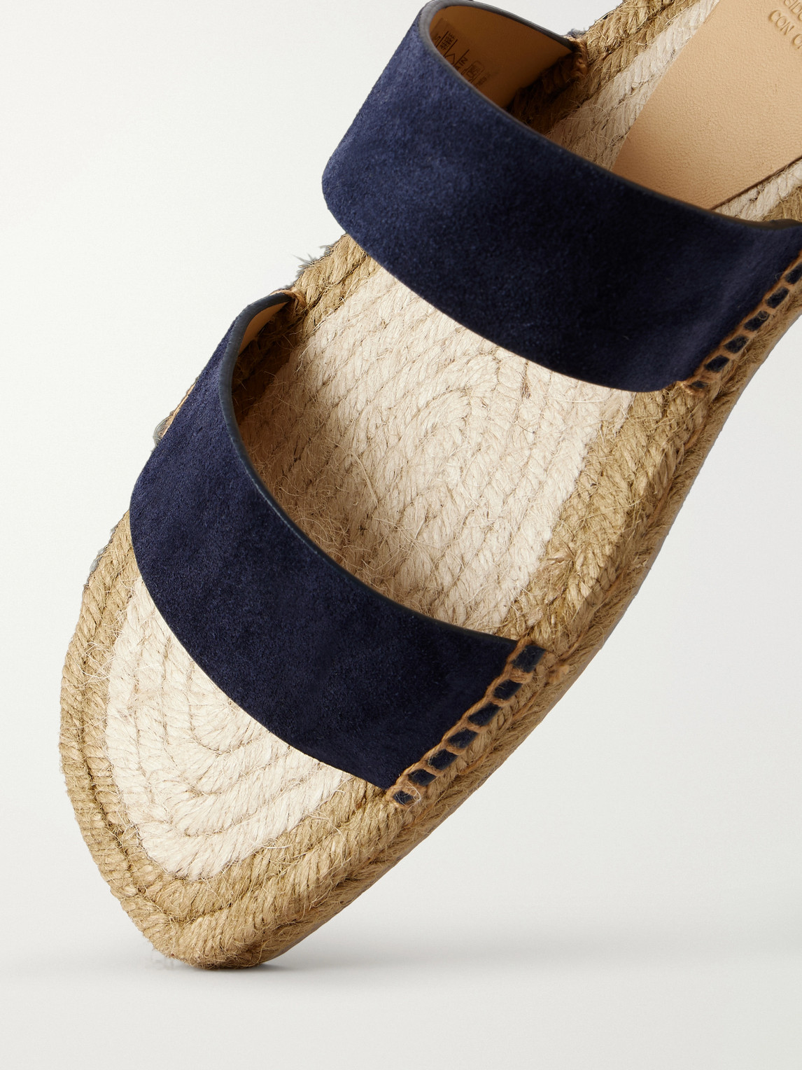 Castañer - Kenny Suede Sandals - Men - Blue - Eu 40 