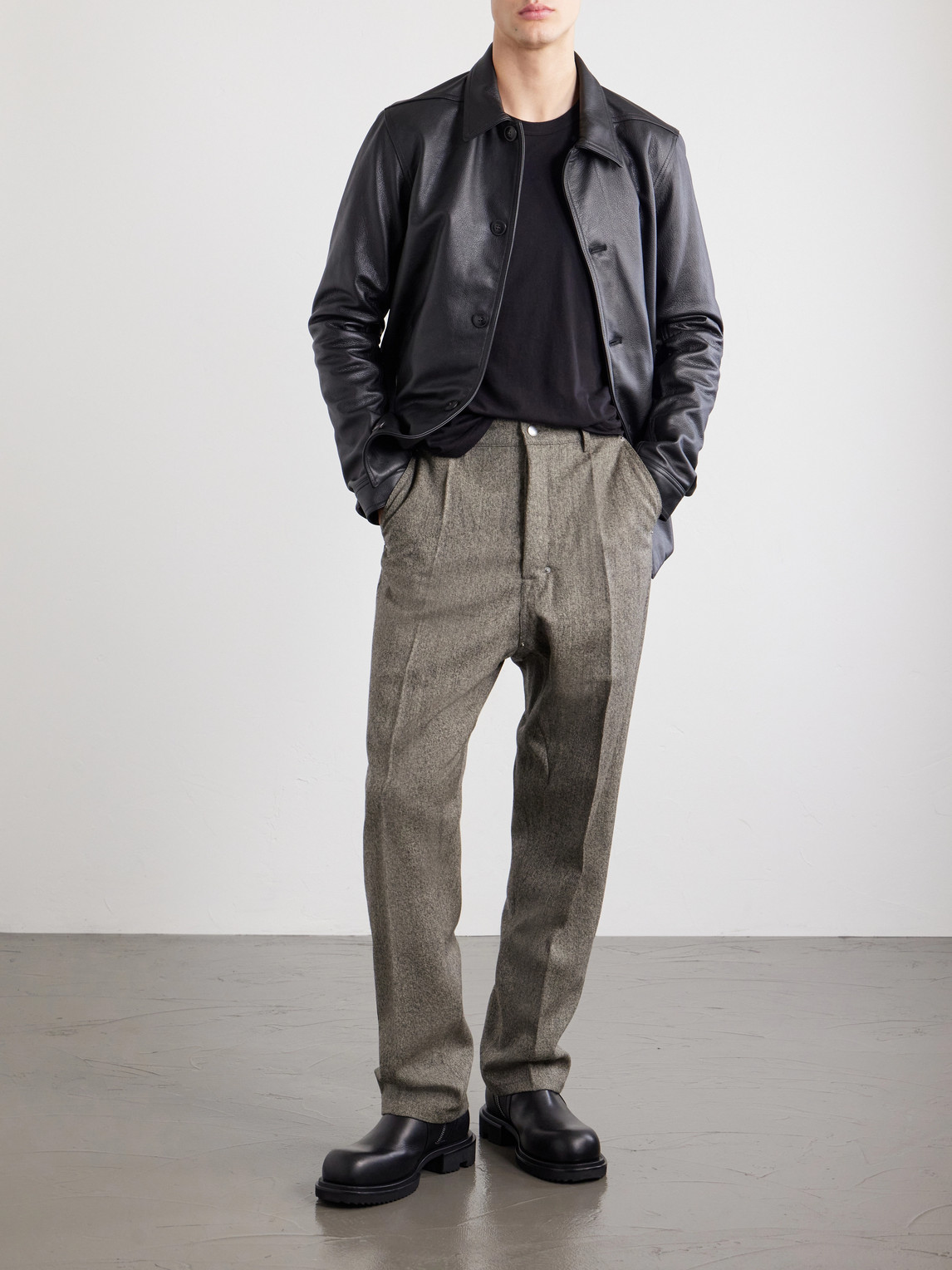 Joris Cotton-Blend Twill Trousers