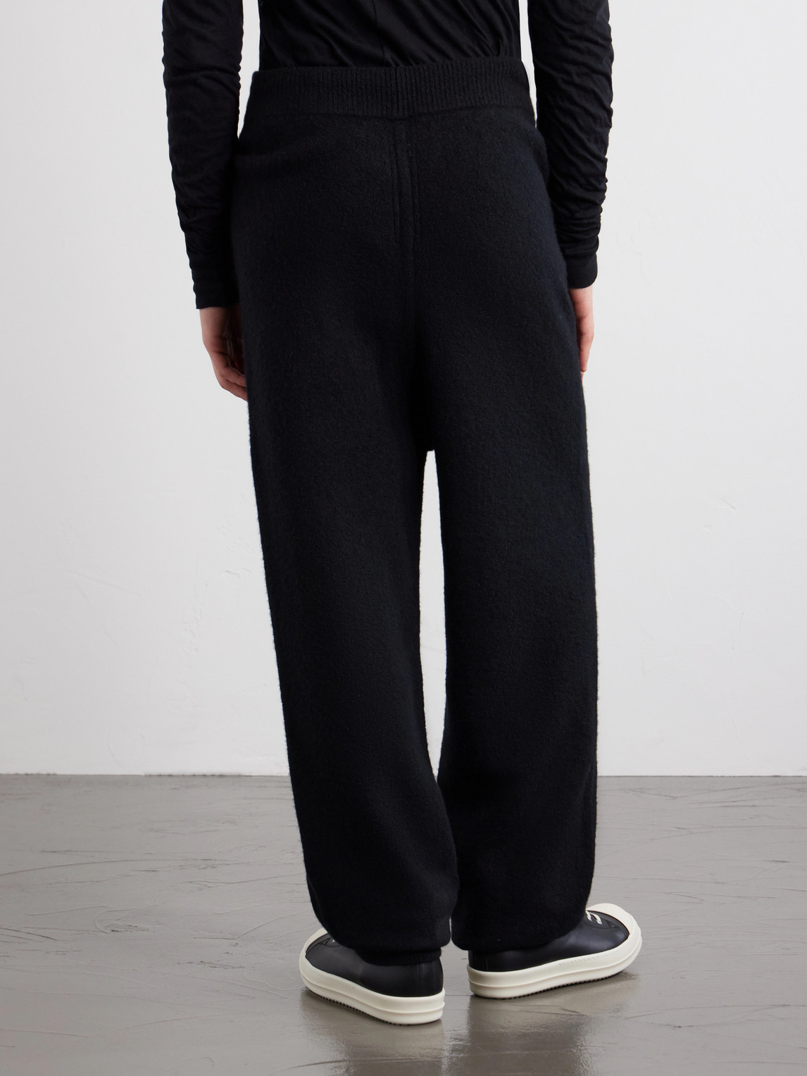 Straight-Leg Knitted Cashmere-Blend Sweatpants