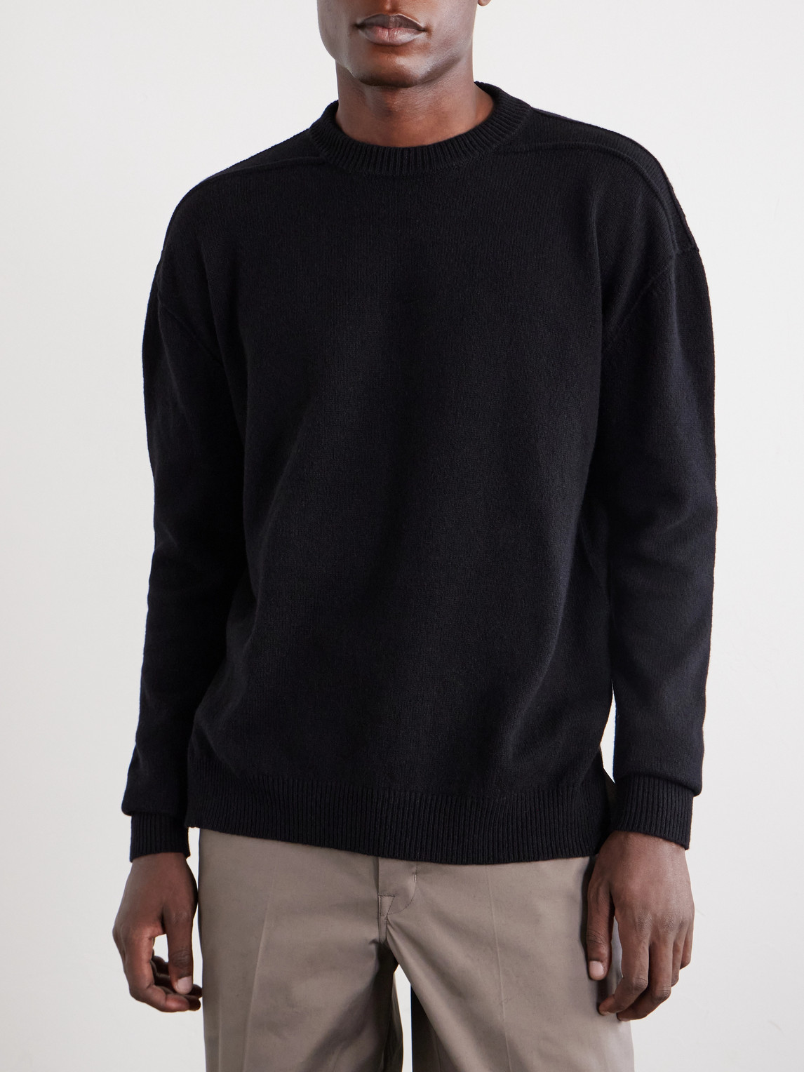 Cashmere-Blend Sweater