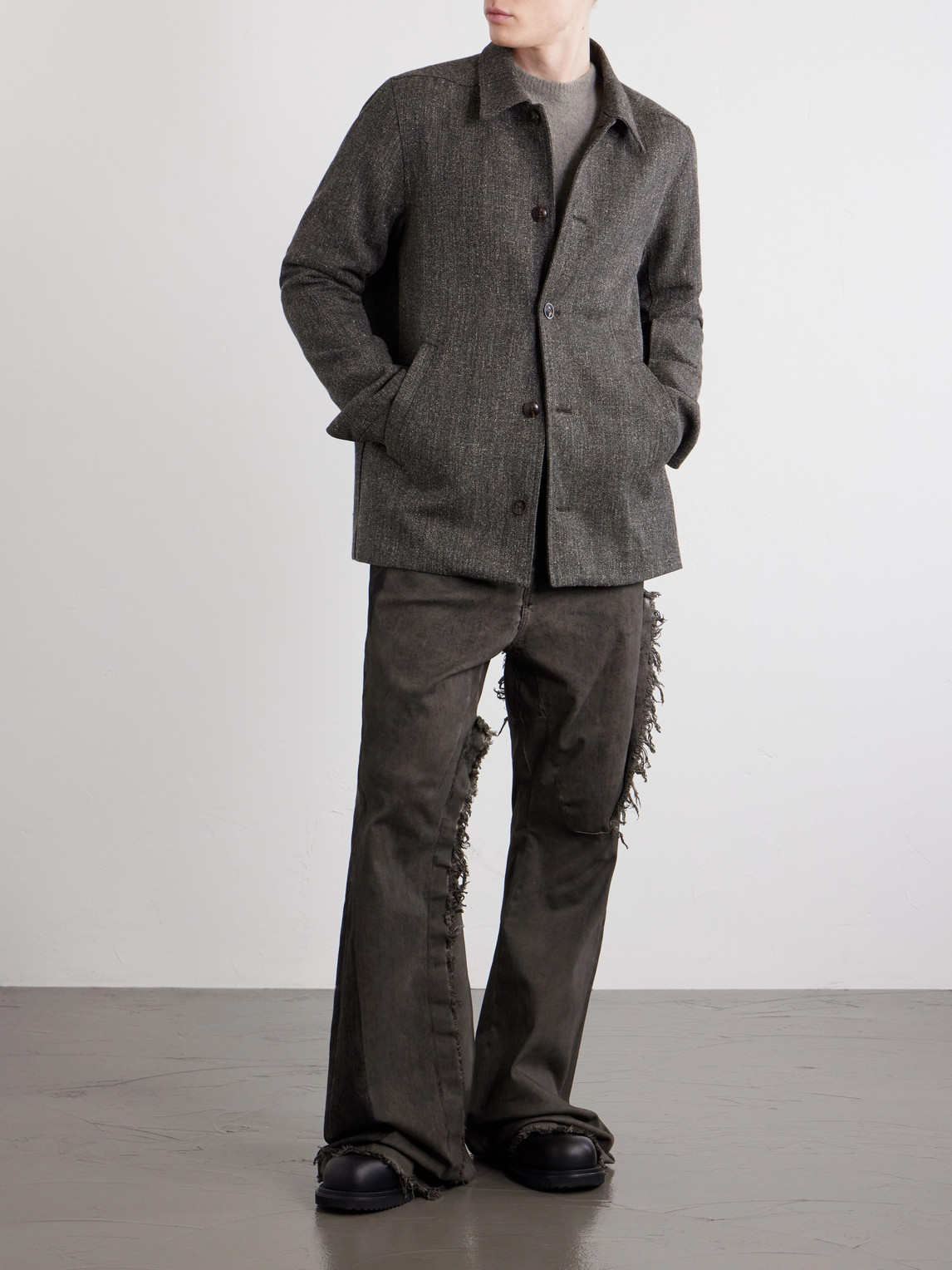 Brad Wool And Linen-Blend Jacket