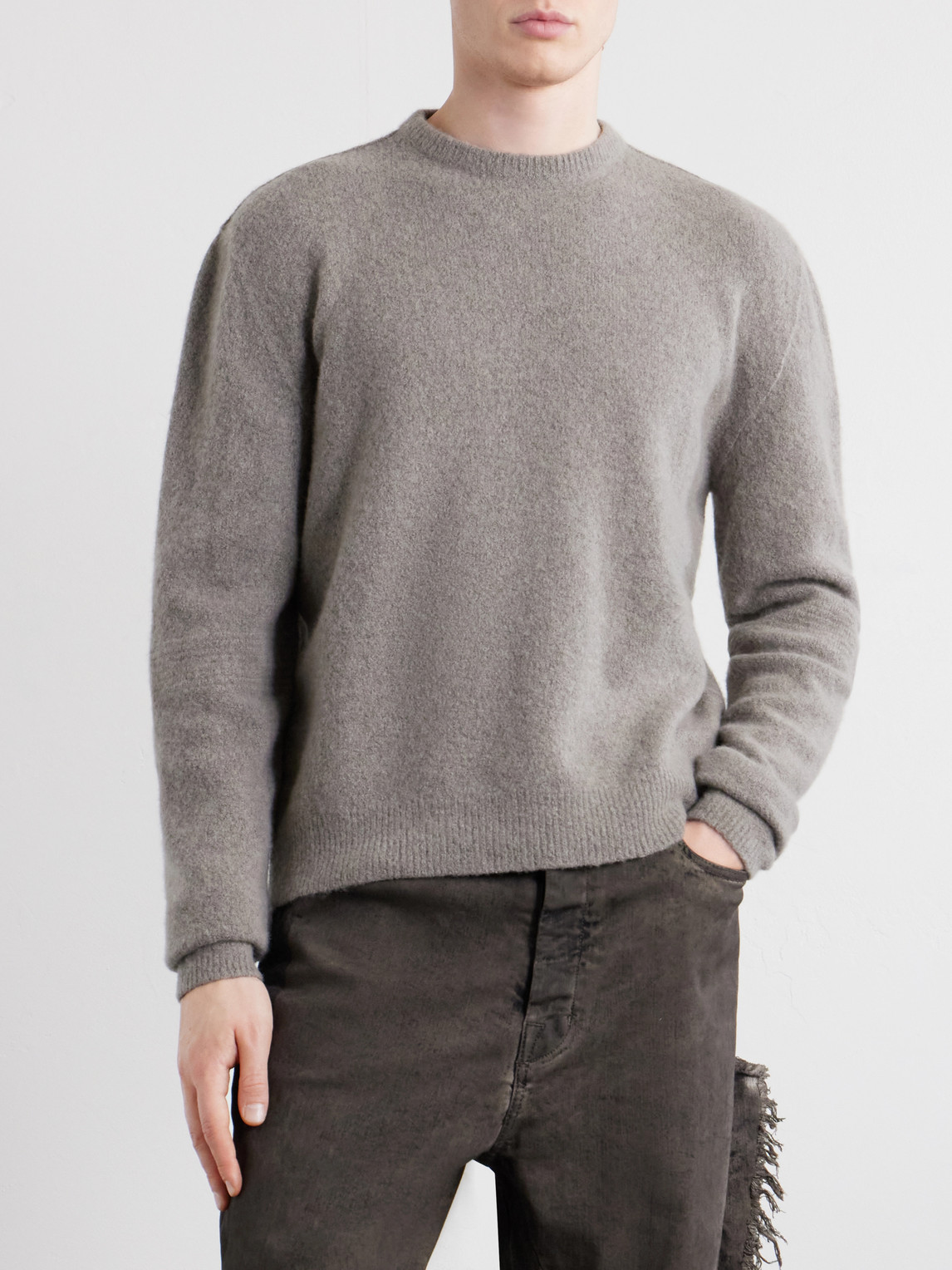 Cashmere-Blend Sweater