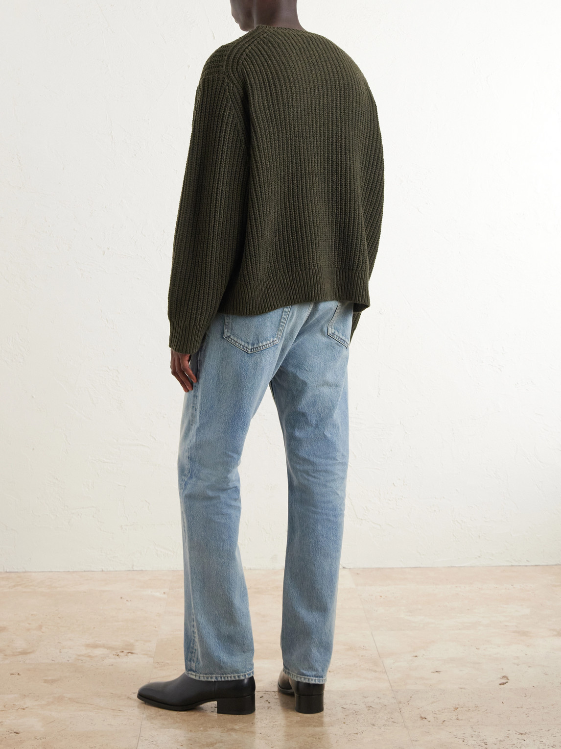 Tyler Ribbed-Knit Sweater