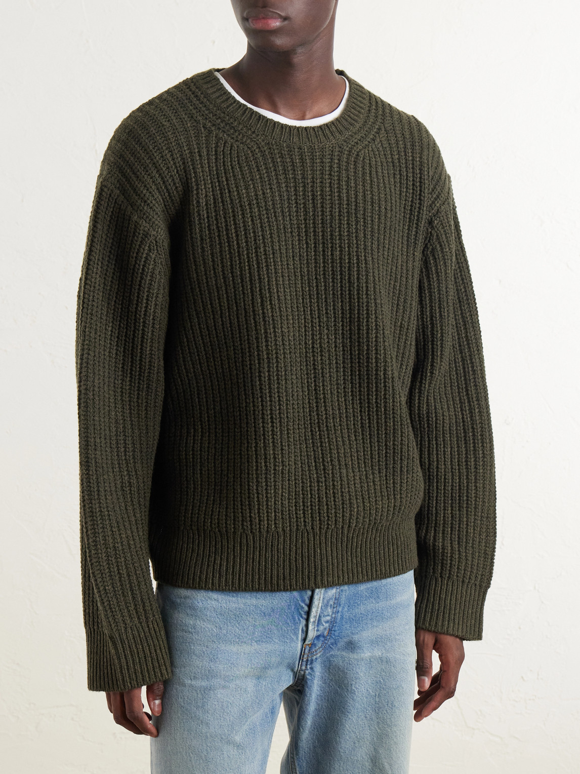 Tyler Ribbed-Knit Sweater