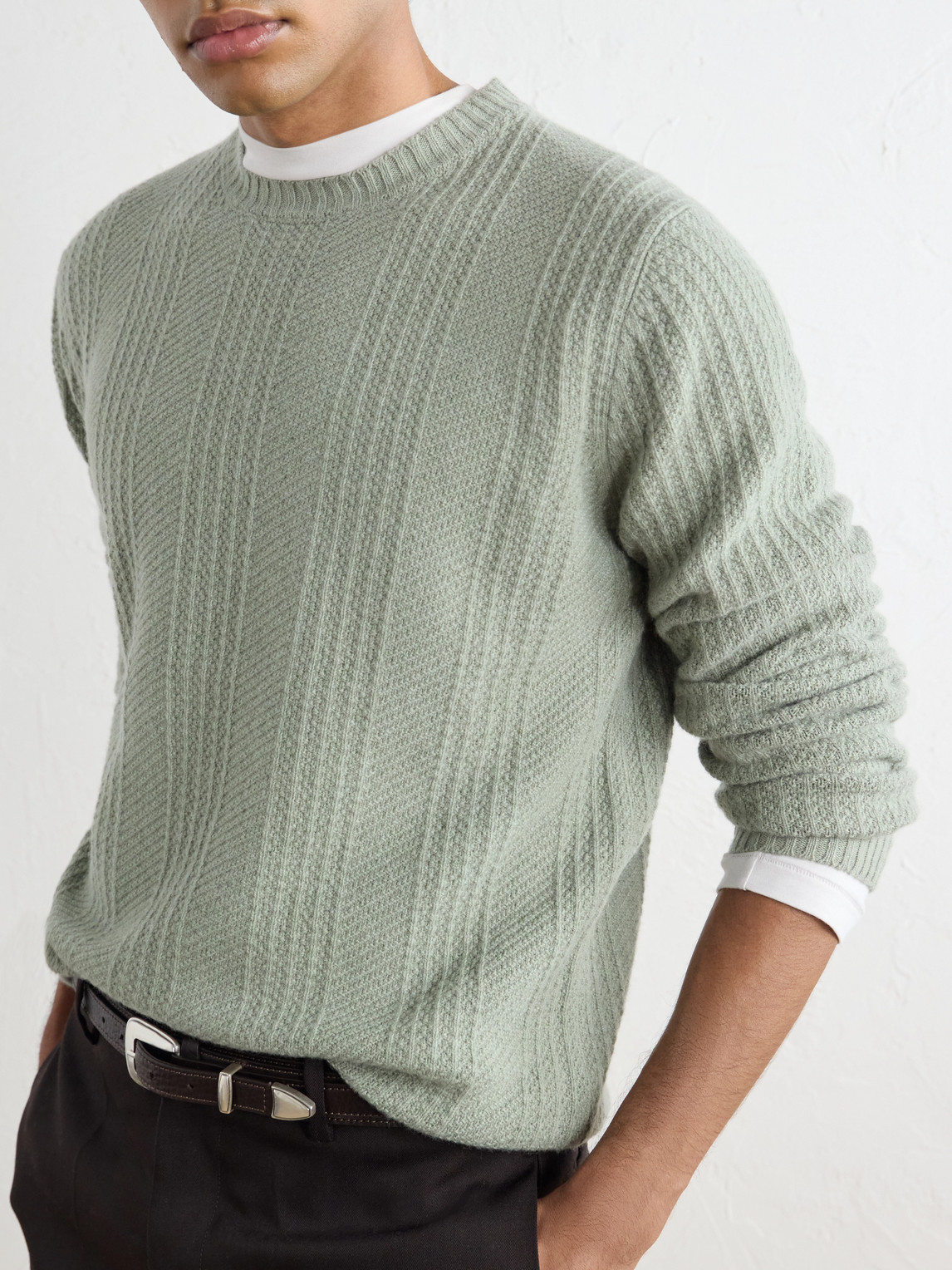And Cashmere-Blend Sweater