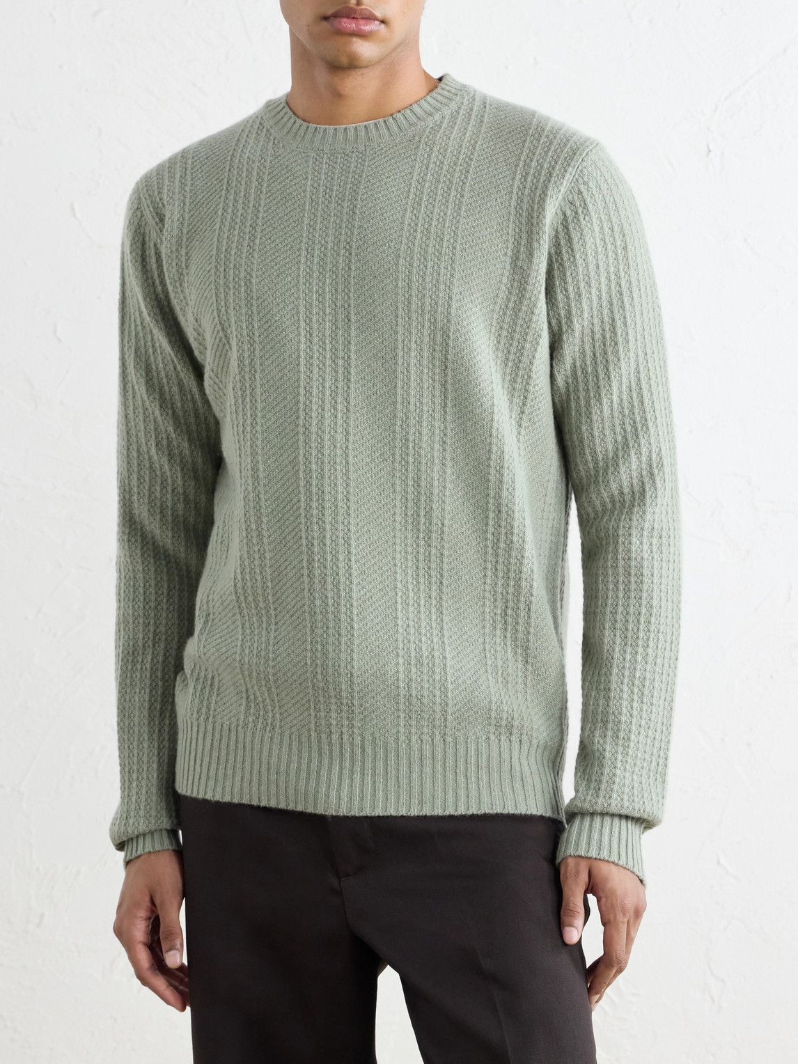 And Cashmere-Blend Sweater