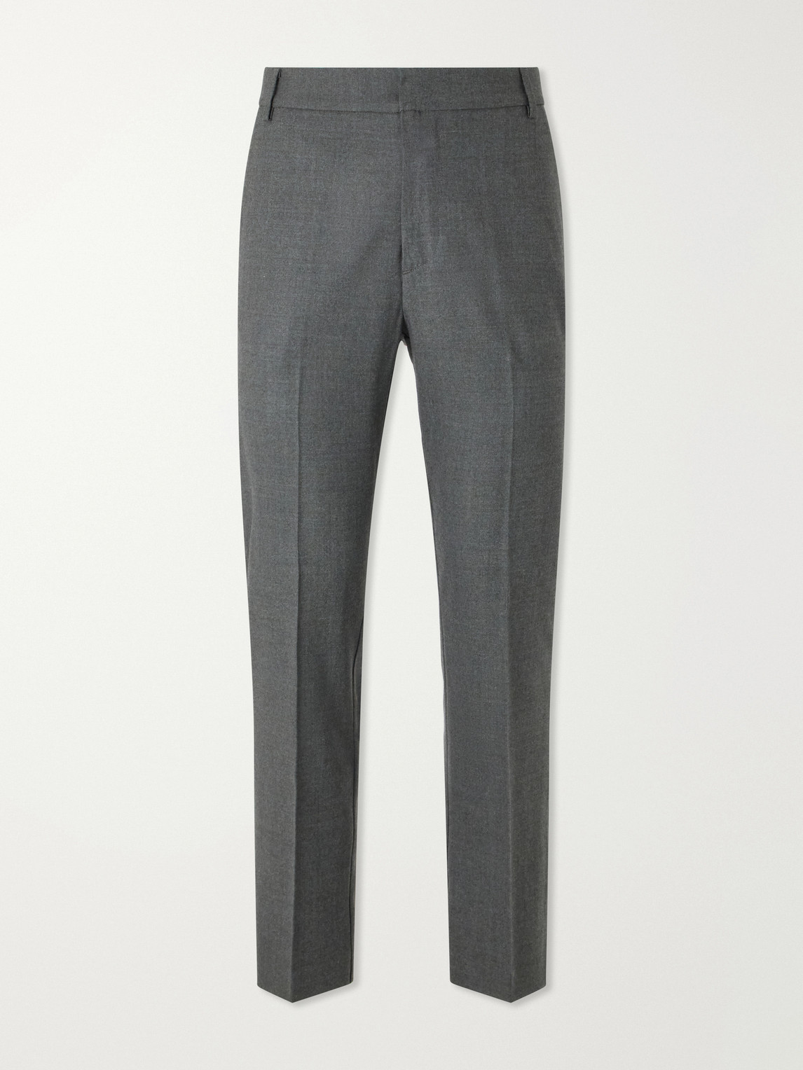 Altea – Renee Straight-Leg Stretch-Wool Flannel Trousers