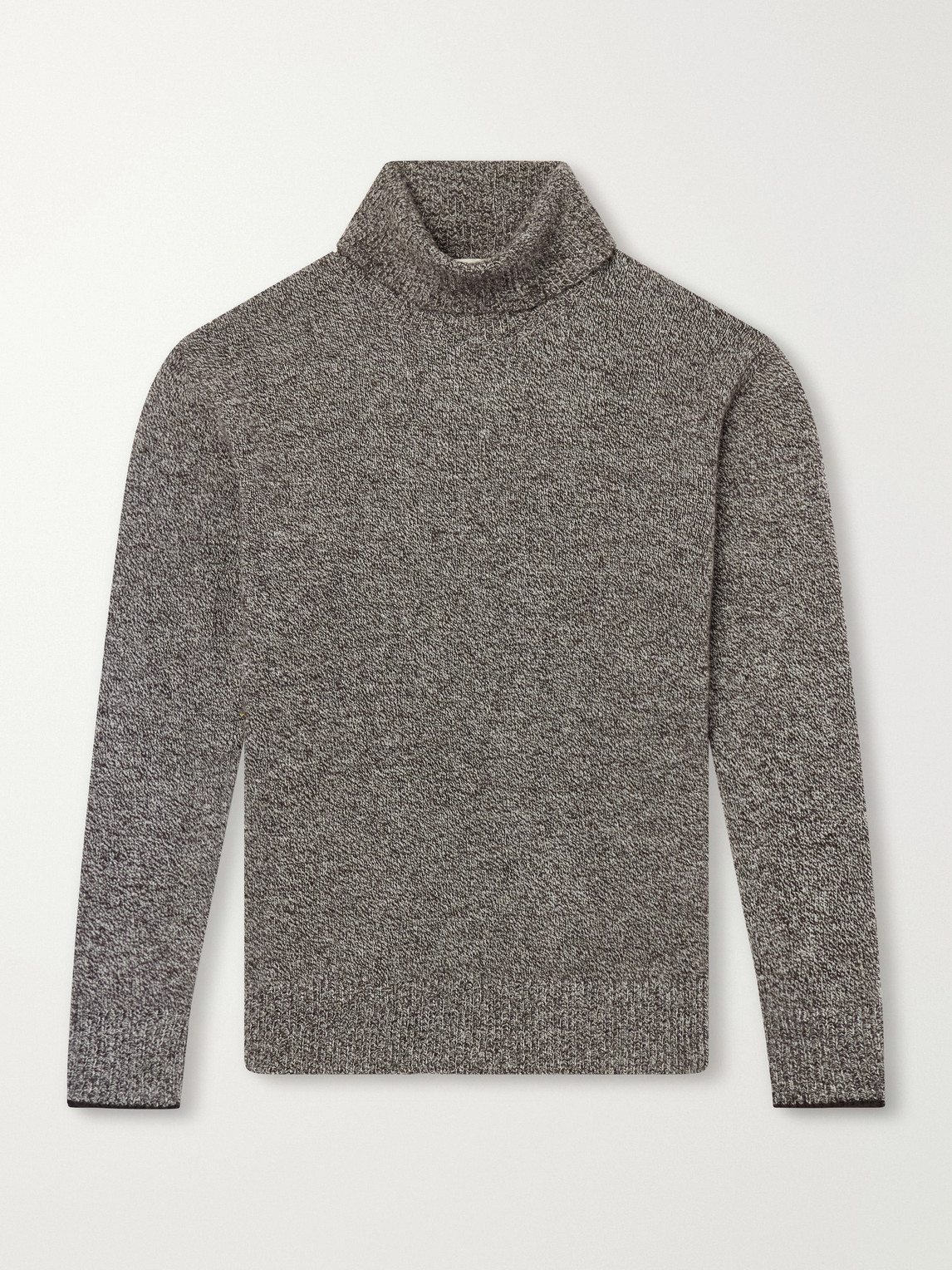 Altea – Wool and Cashmere-Blend Mouliné Rollneck Sweater