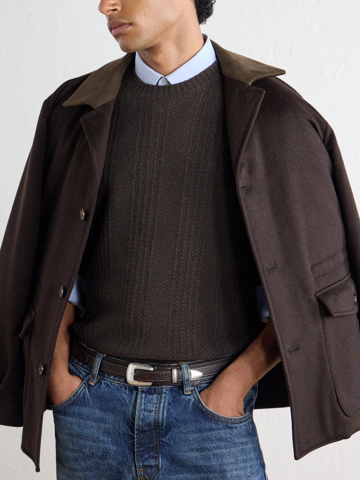 And Cashmere-Blend Sweater