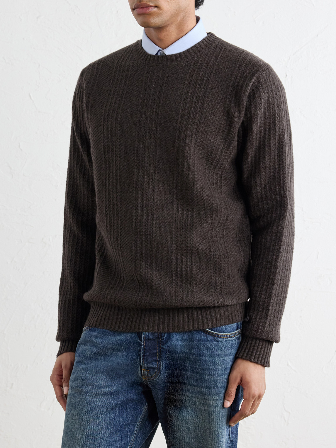 And Cashmere-Blend Sweater
