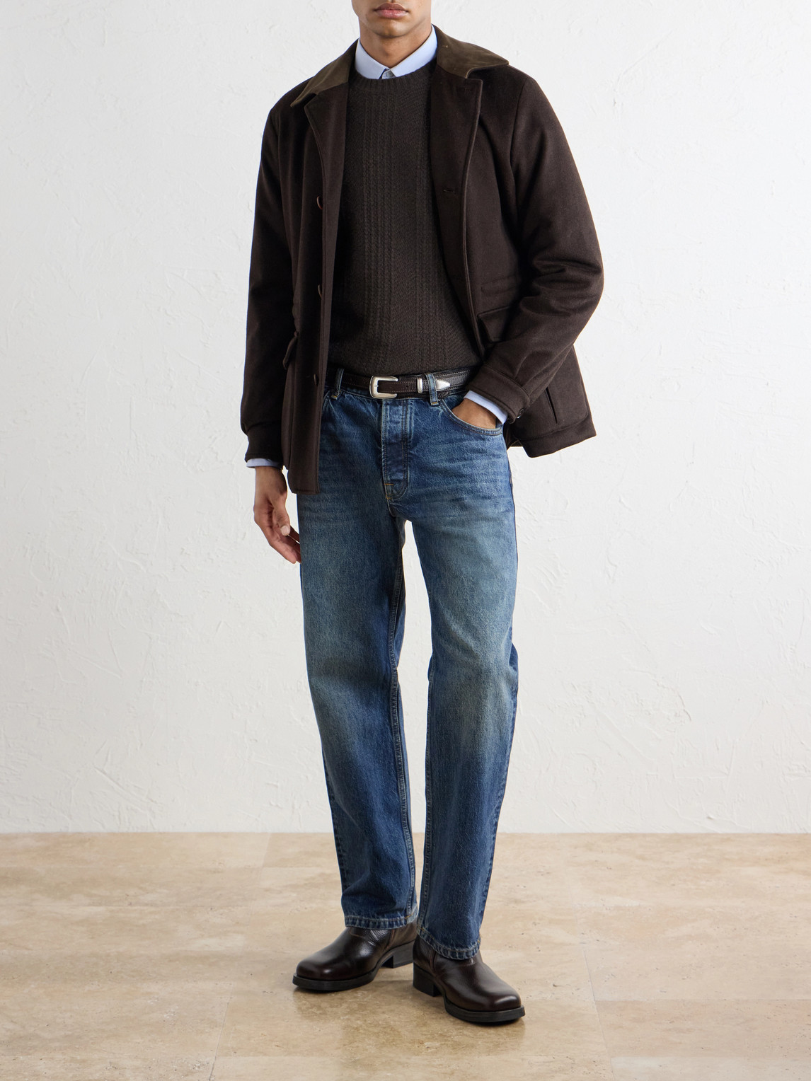 And Cashmere-Blend Sweater