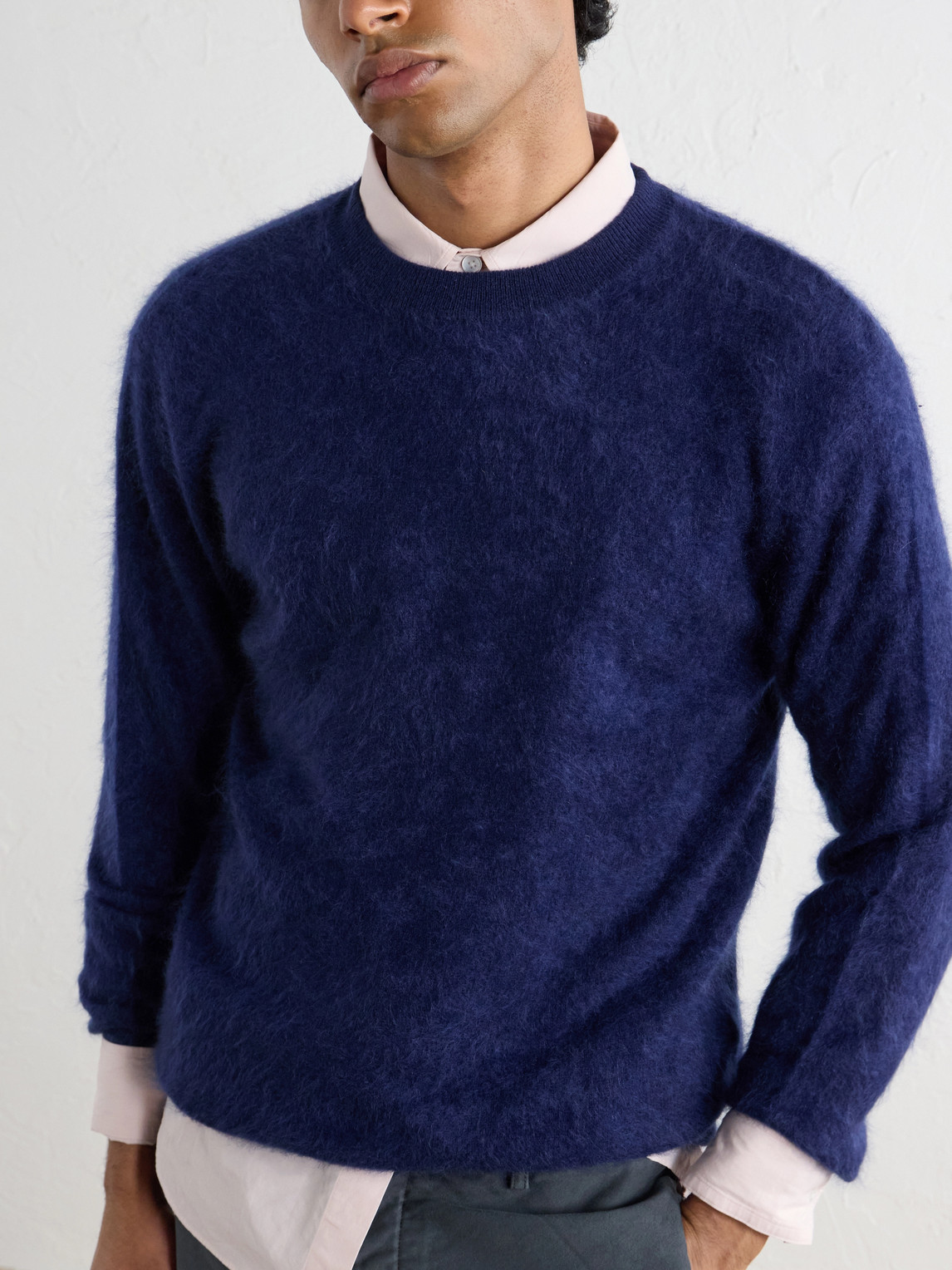 Brushed Cashmere Sweater