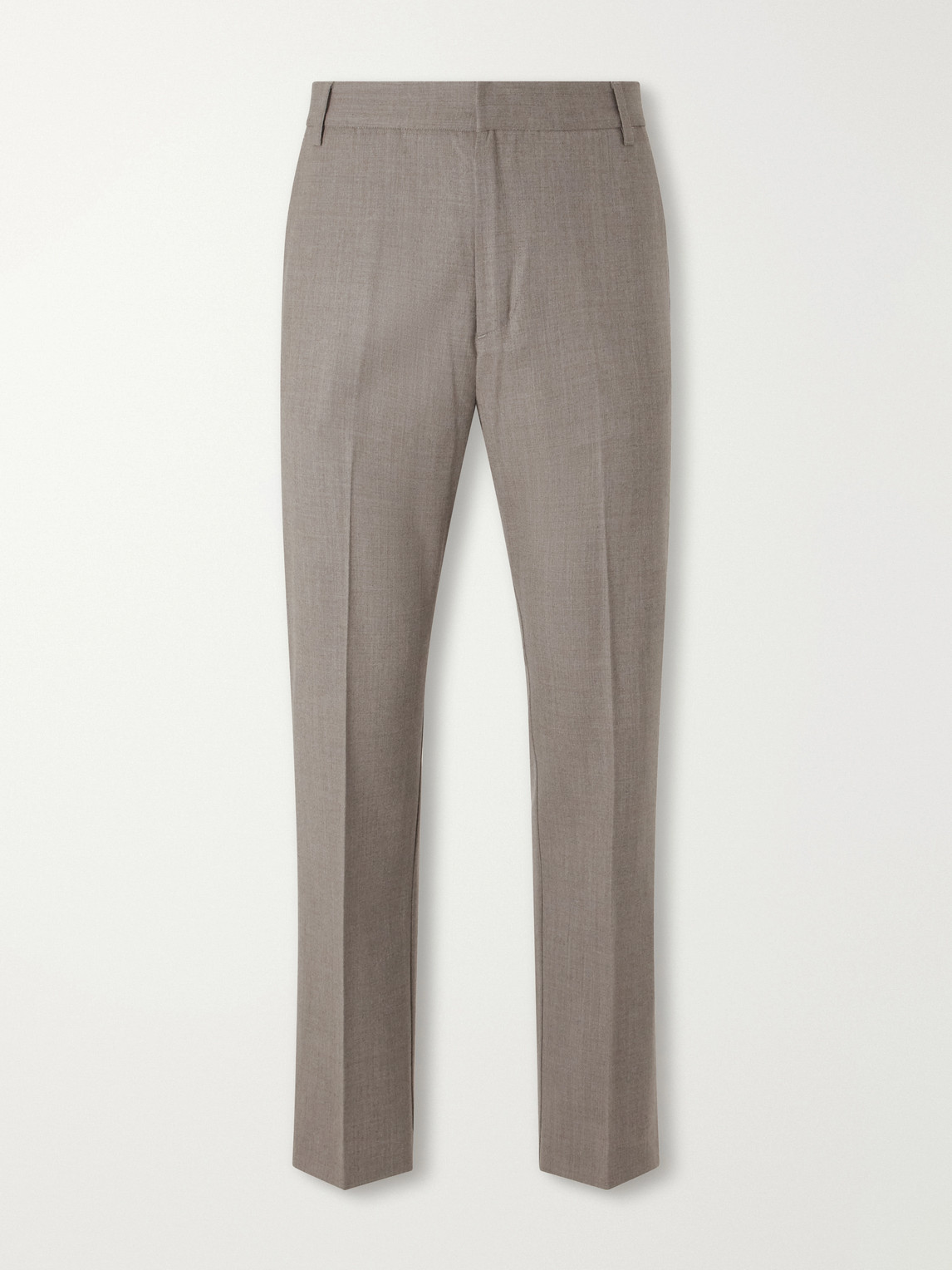 Altea – Renee Straight-Leg Stretch-Wool Flannel Trousers