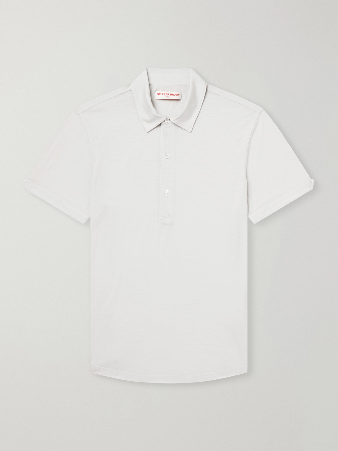 Sebastian Wool-Jersey Polo Shirt