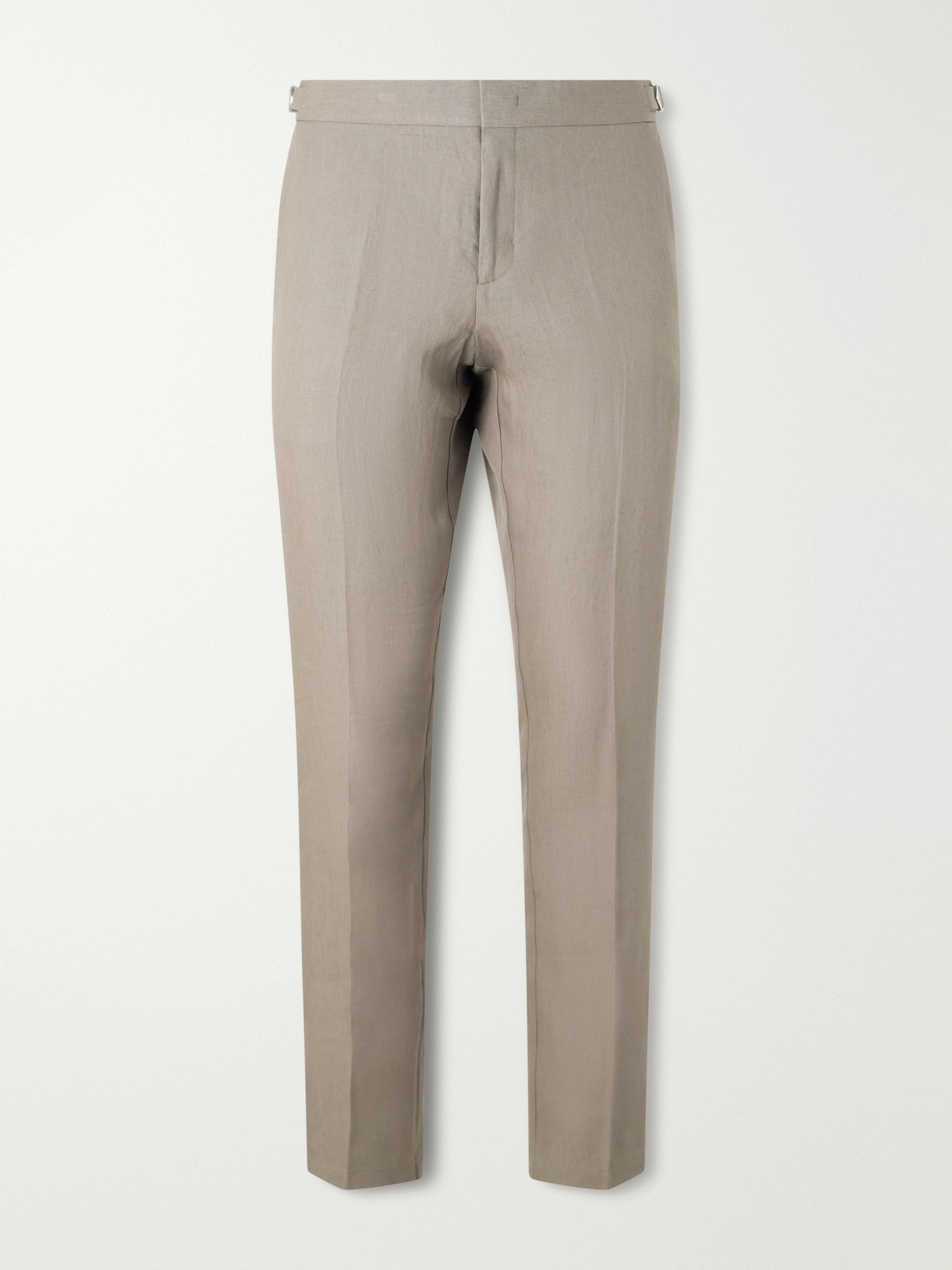 Griffon Straight-Leg Linen Trousers