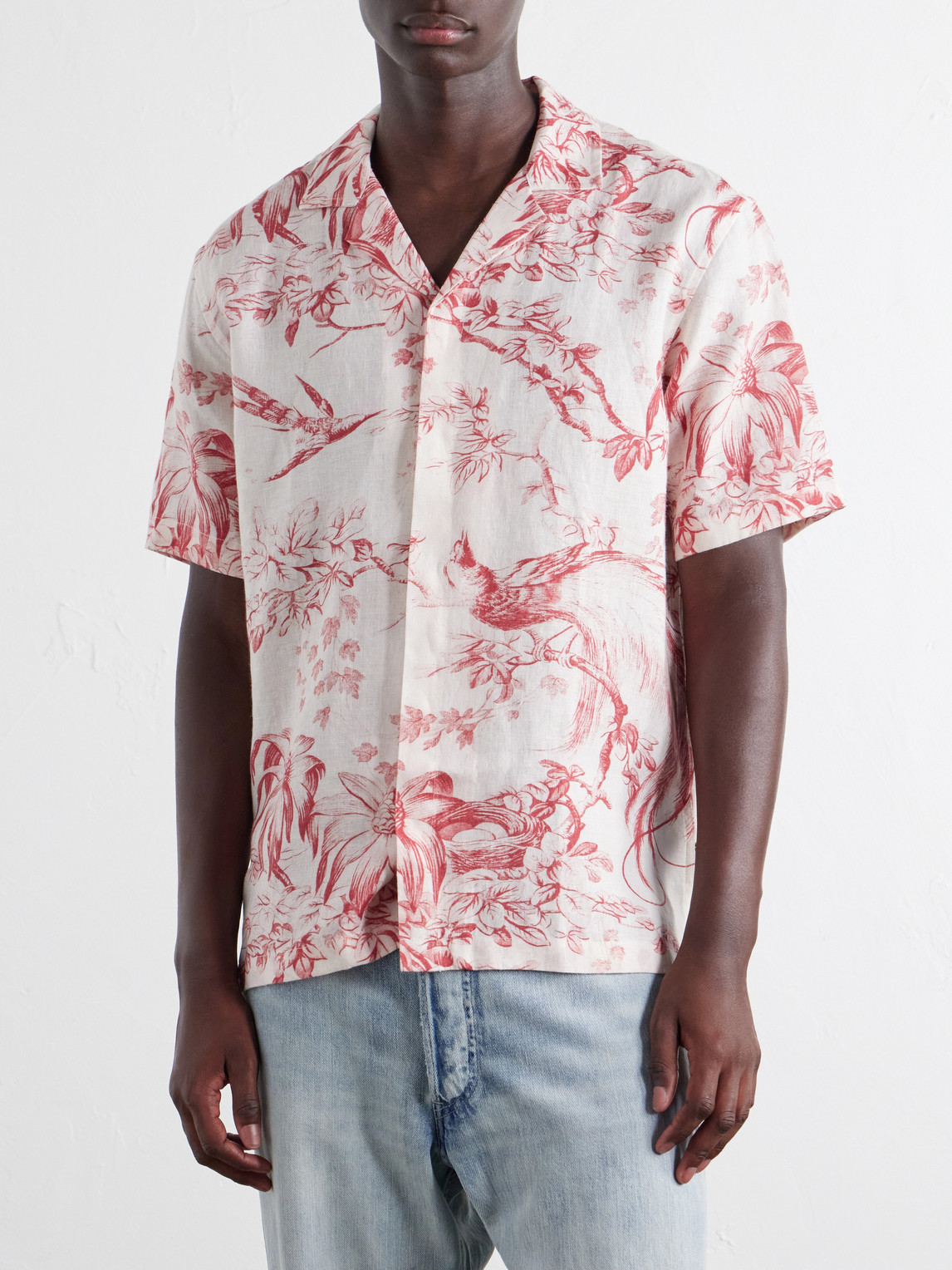 Maitan Camp-Collar Linen