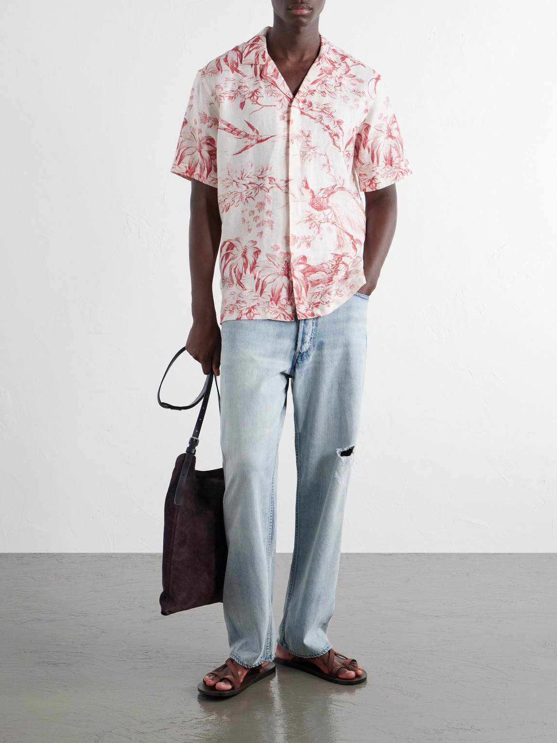 Maitan Camp-Collar Linen