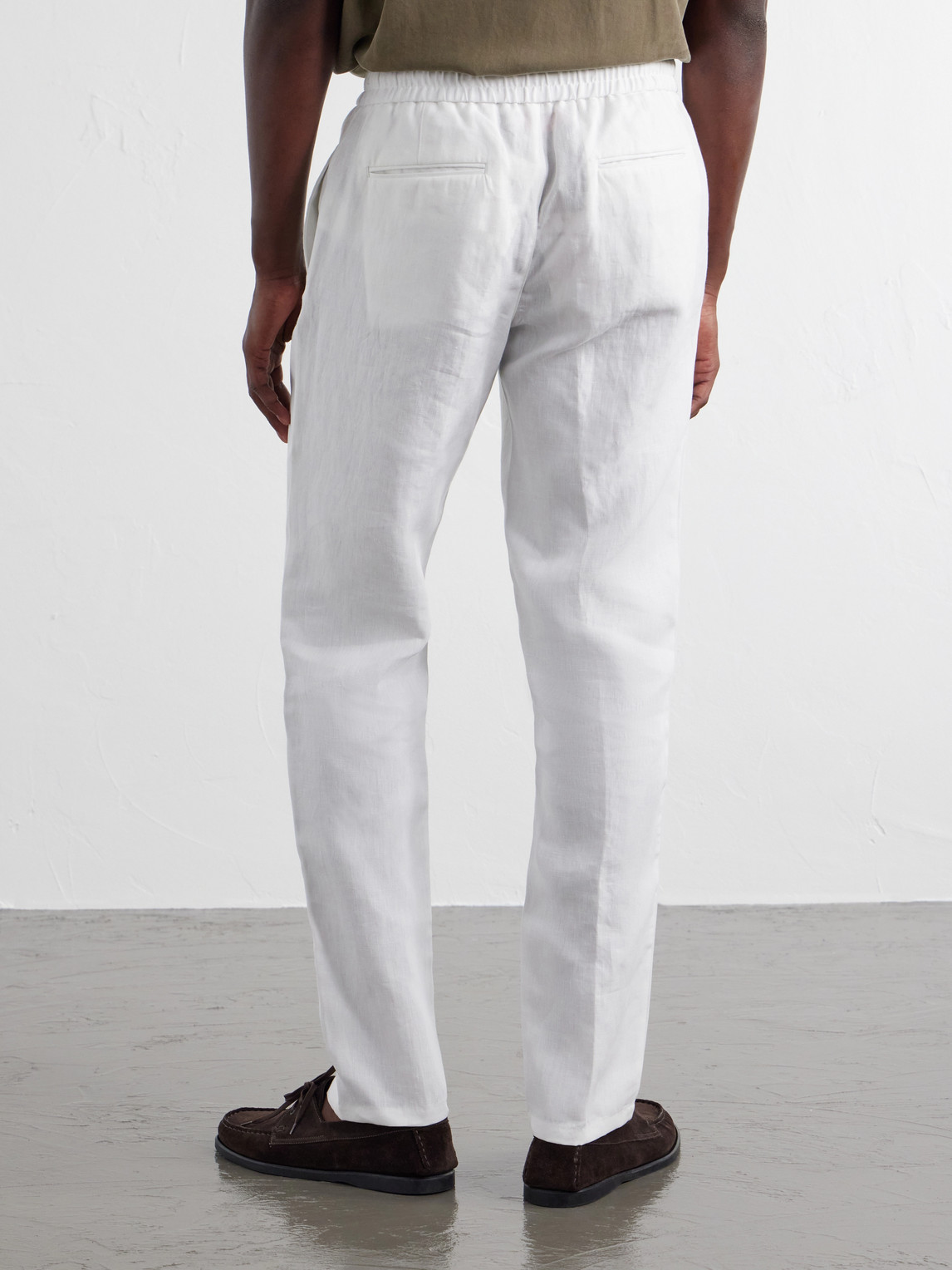Cornell Straight-Leg Linen Trousers