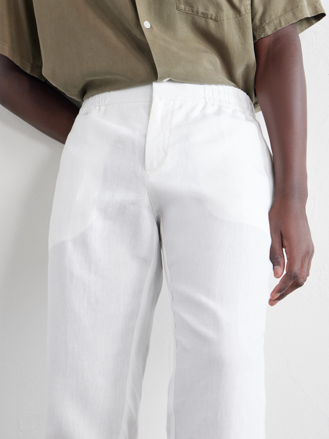 Cornell Straight-Leg Linen Trousers